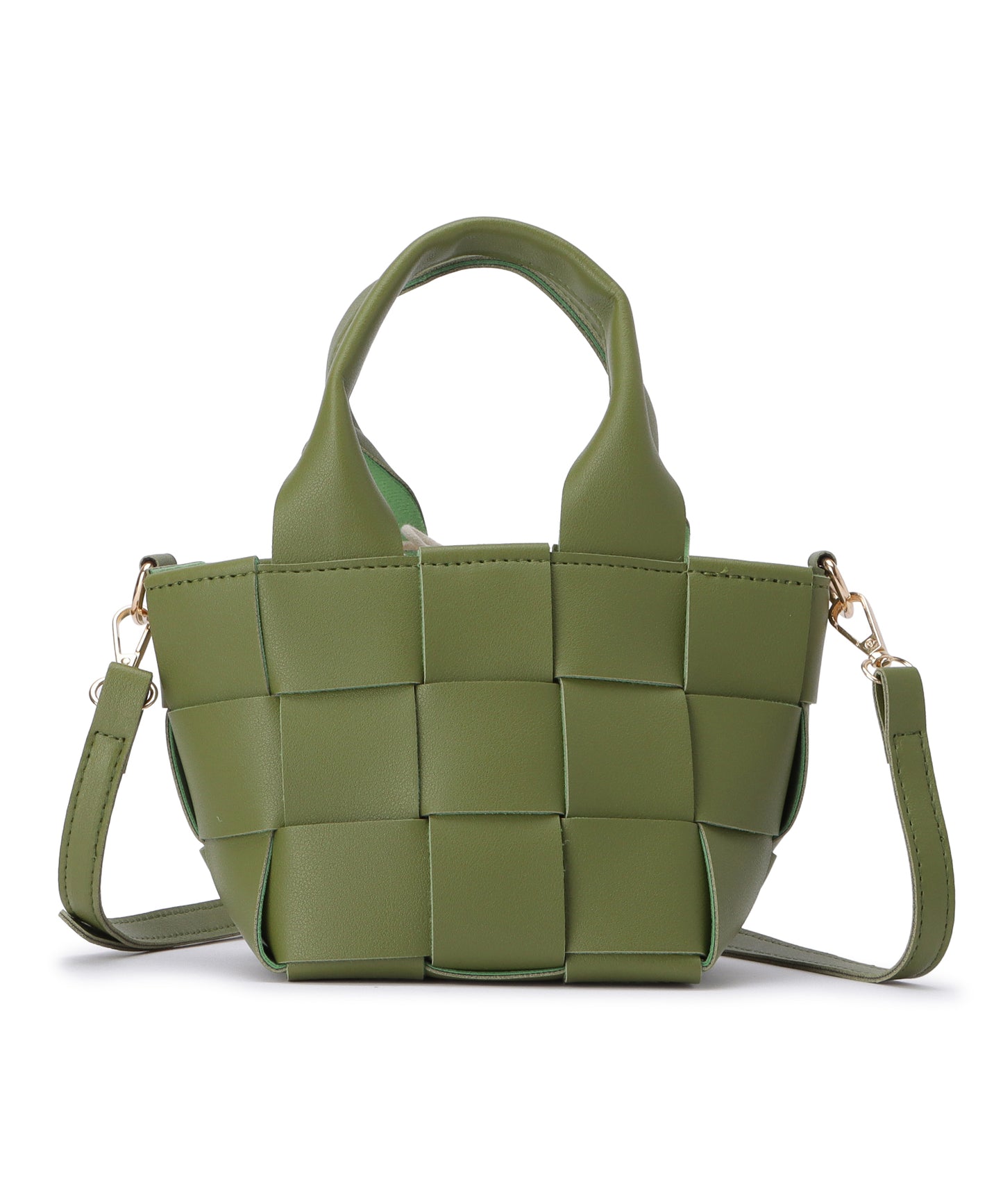 2way編み込みミニバッグ