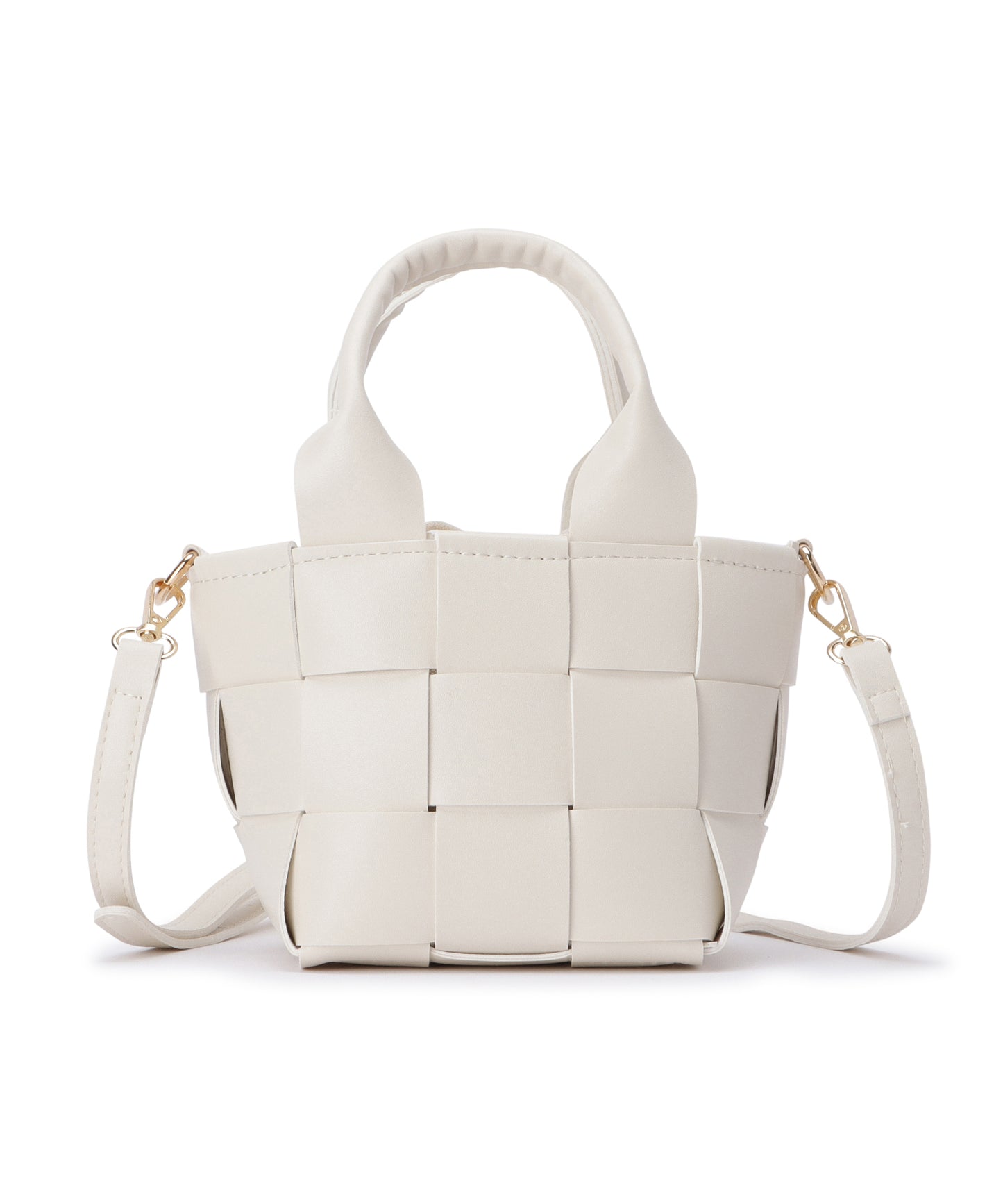 2way編み込みミニバッグ