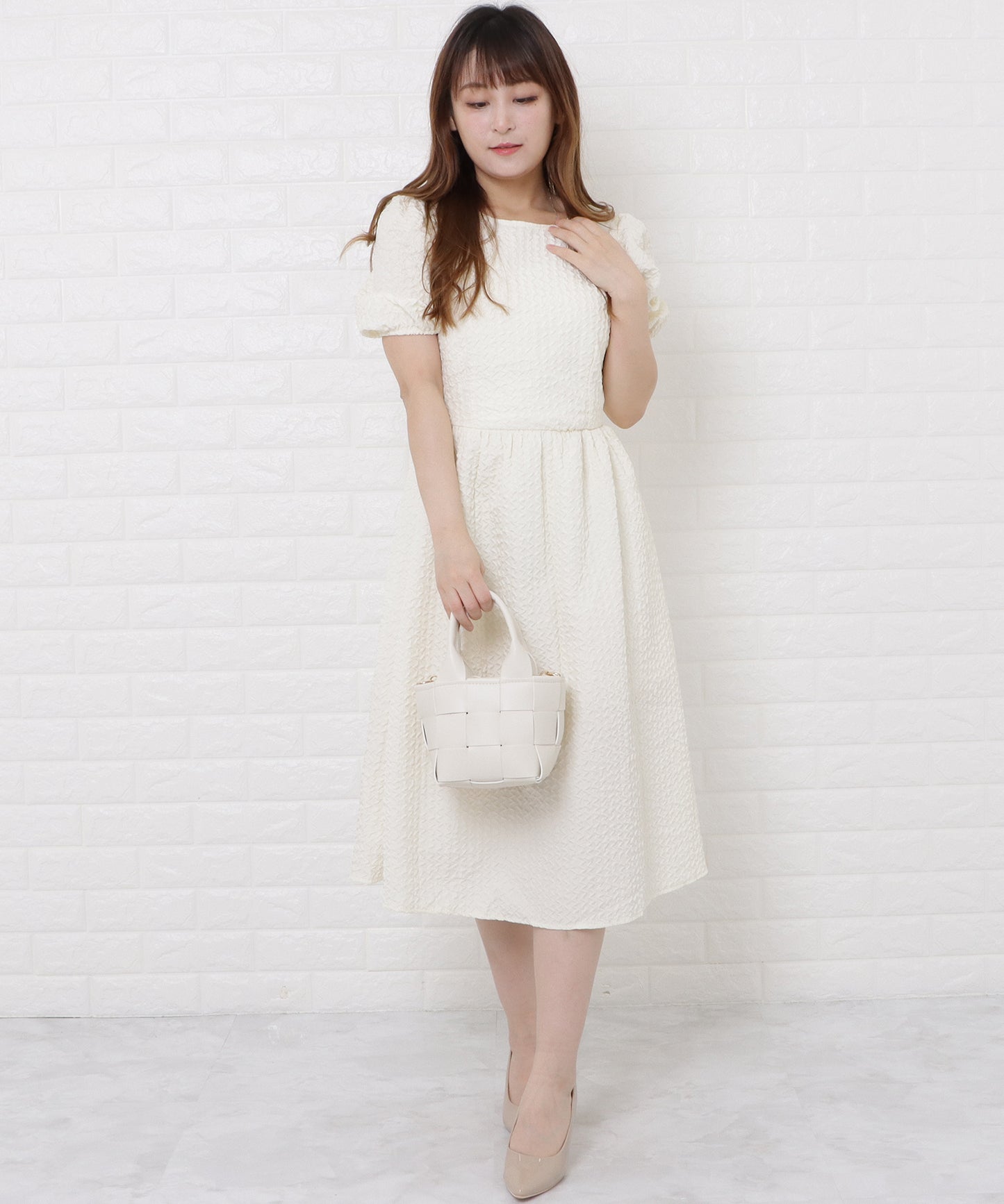 2way編み込みミニバッグ