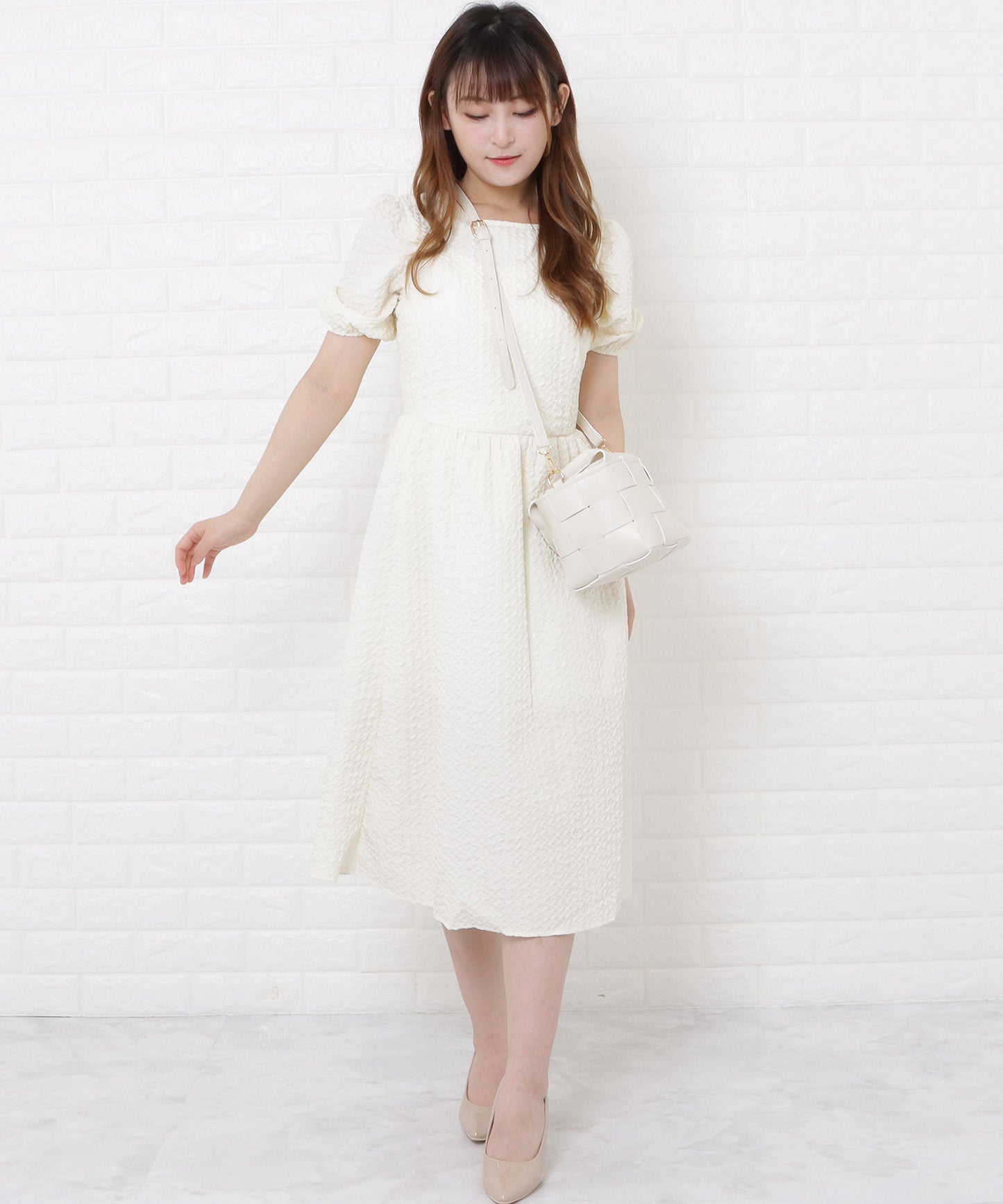 2way編み込みミニバッグ