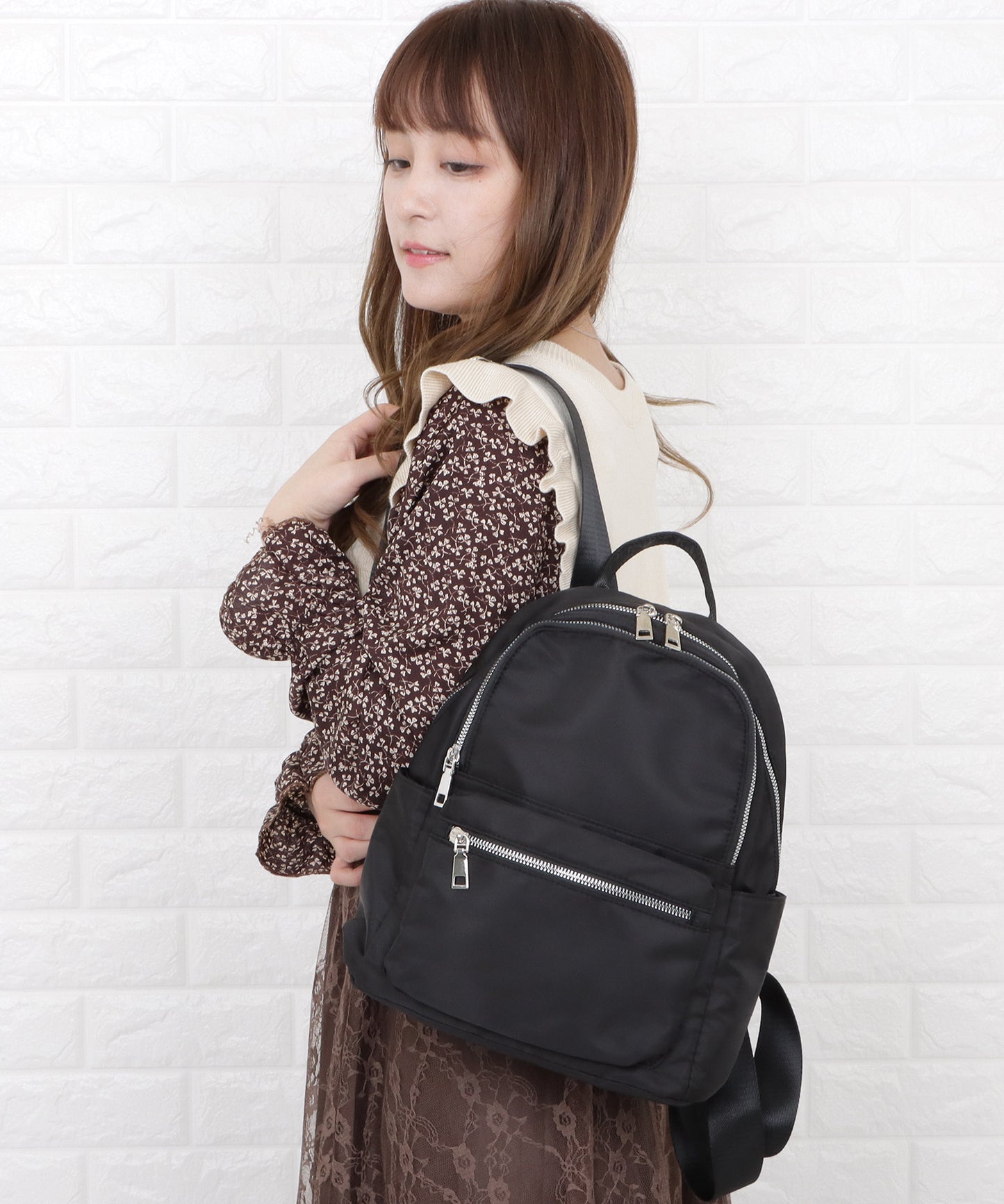 撥水ナイロンリュック