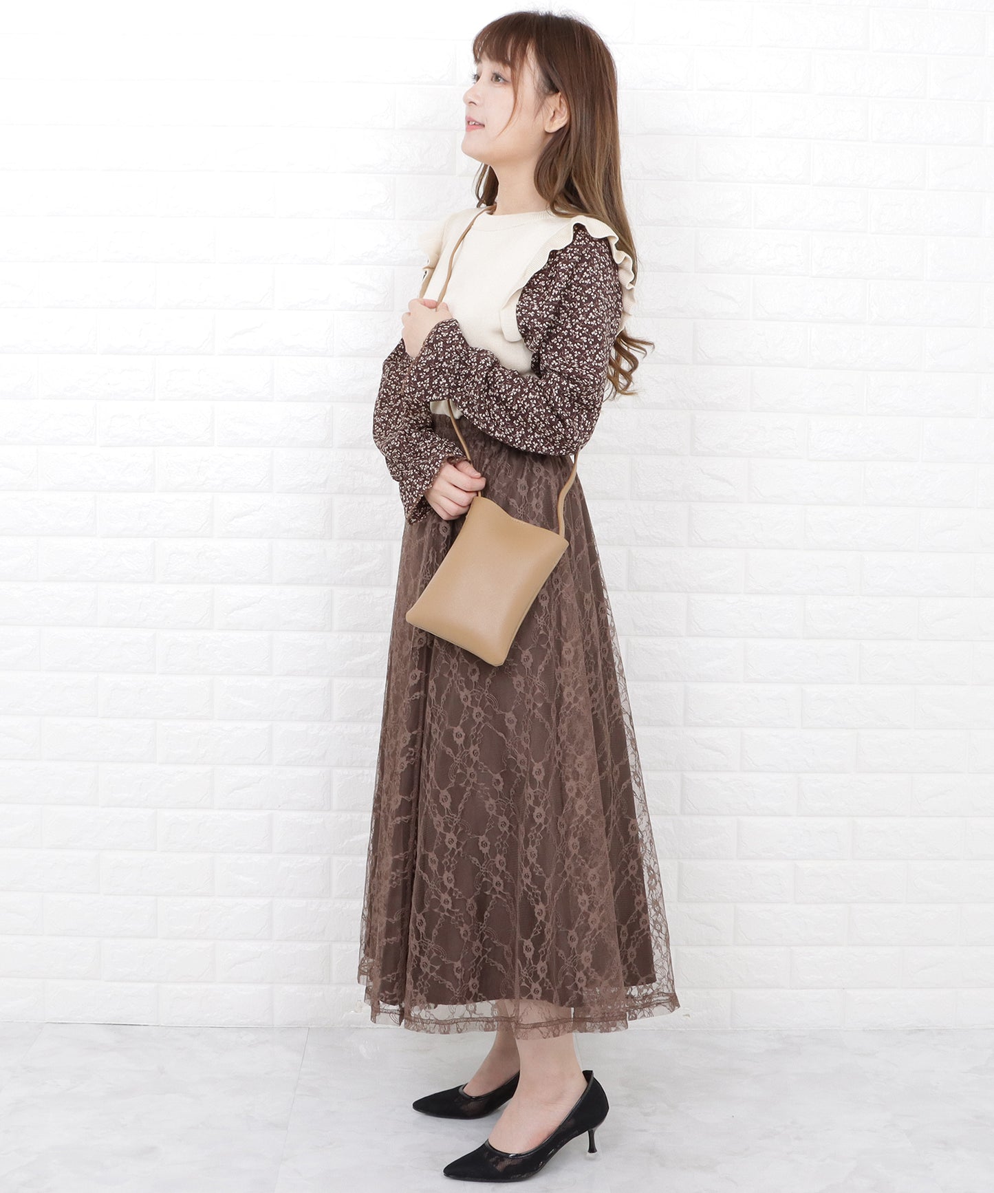 スクエアミニポシェットバッグ