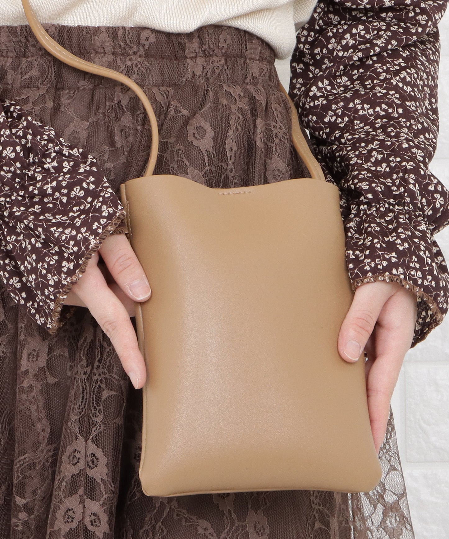 スクエアミニポシェットバッグ