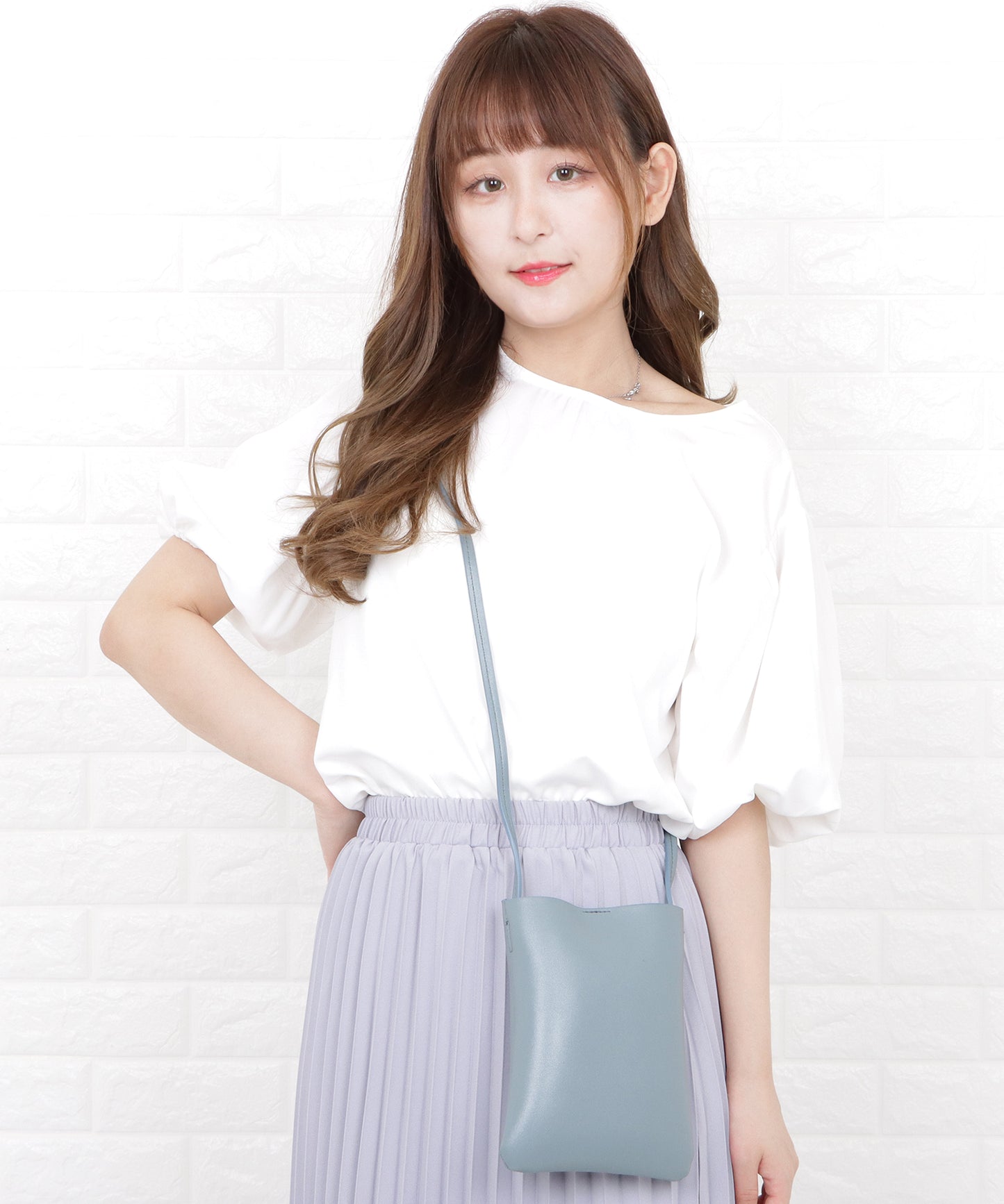 スクエアミニポシェットバッグ