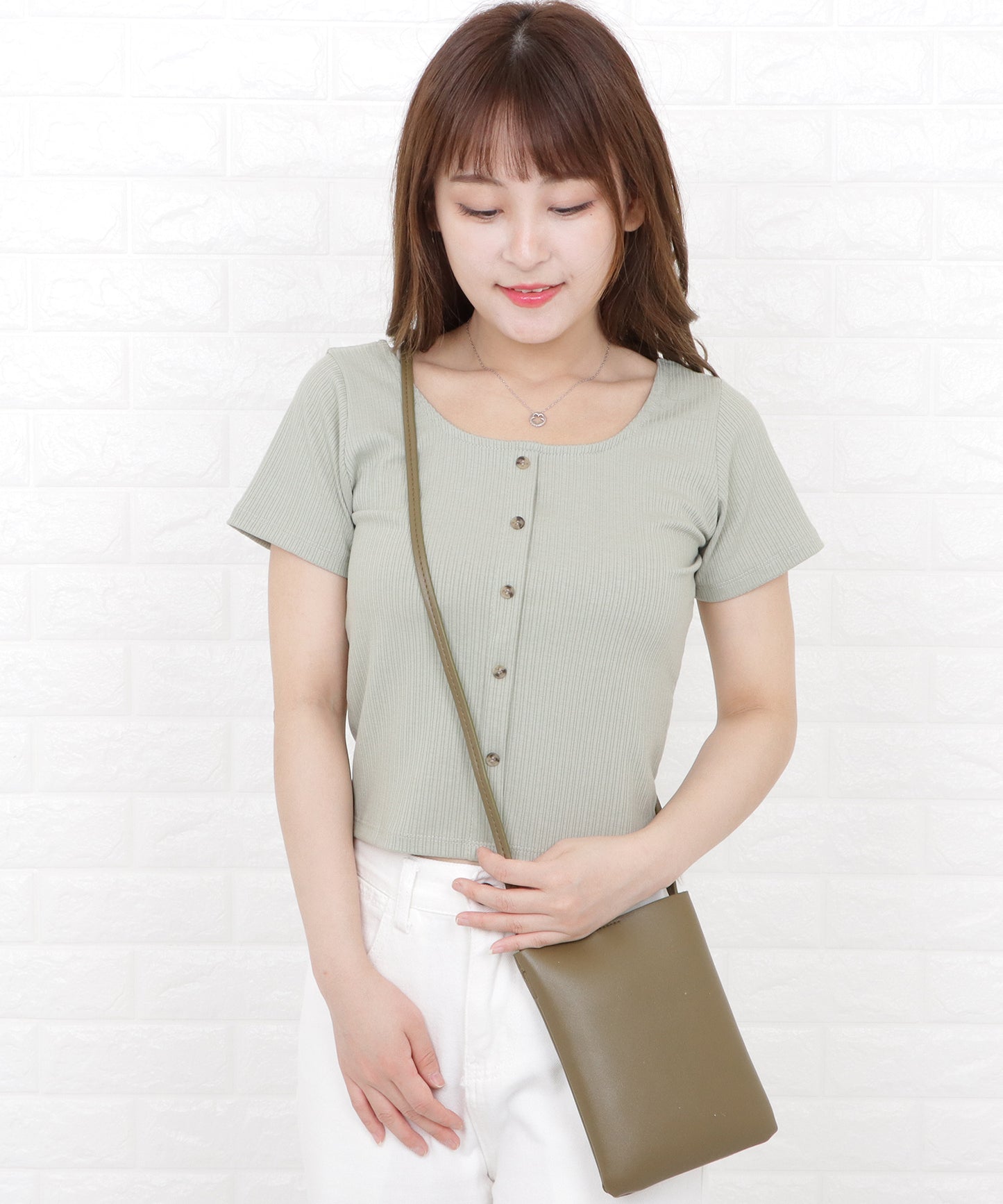 スクエアミニポシェットバッグ