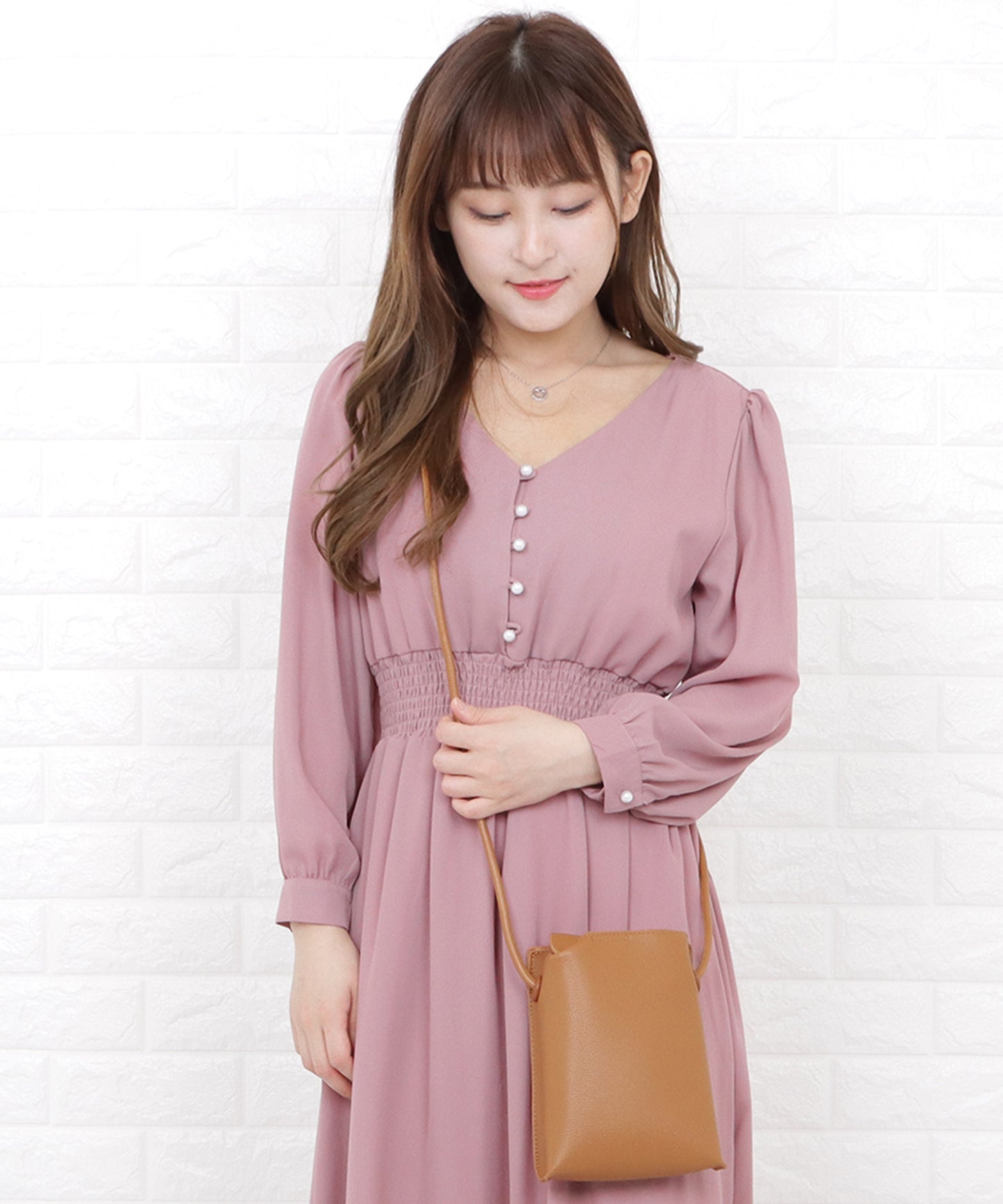 スクエアミニショルダーバッグ