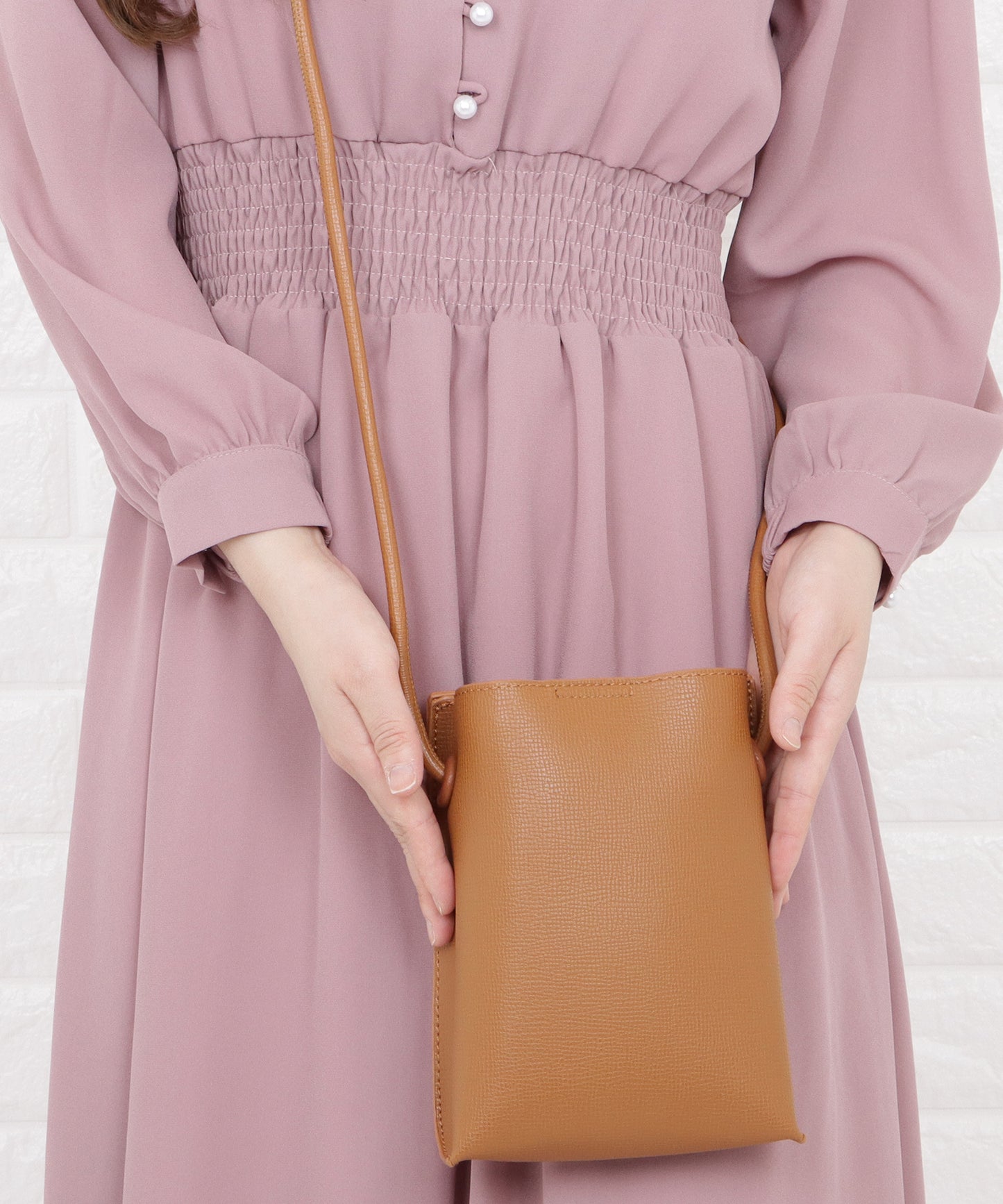 スクエアミニショルダーバッグ