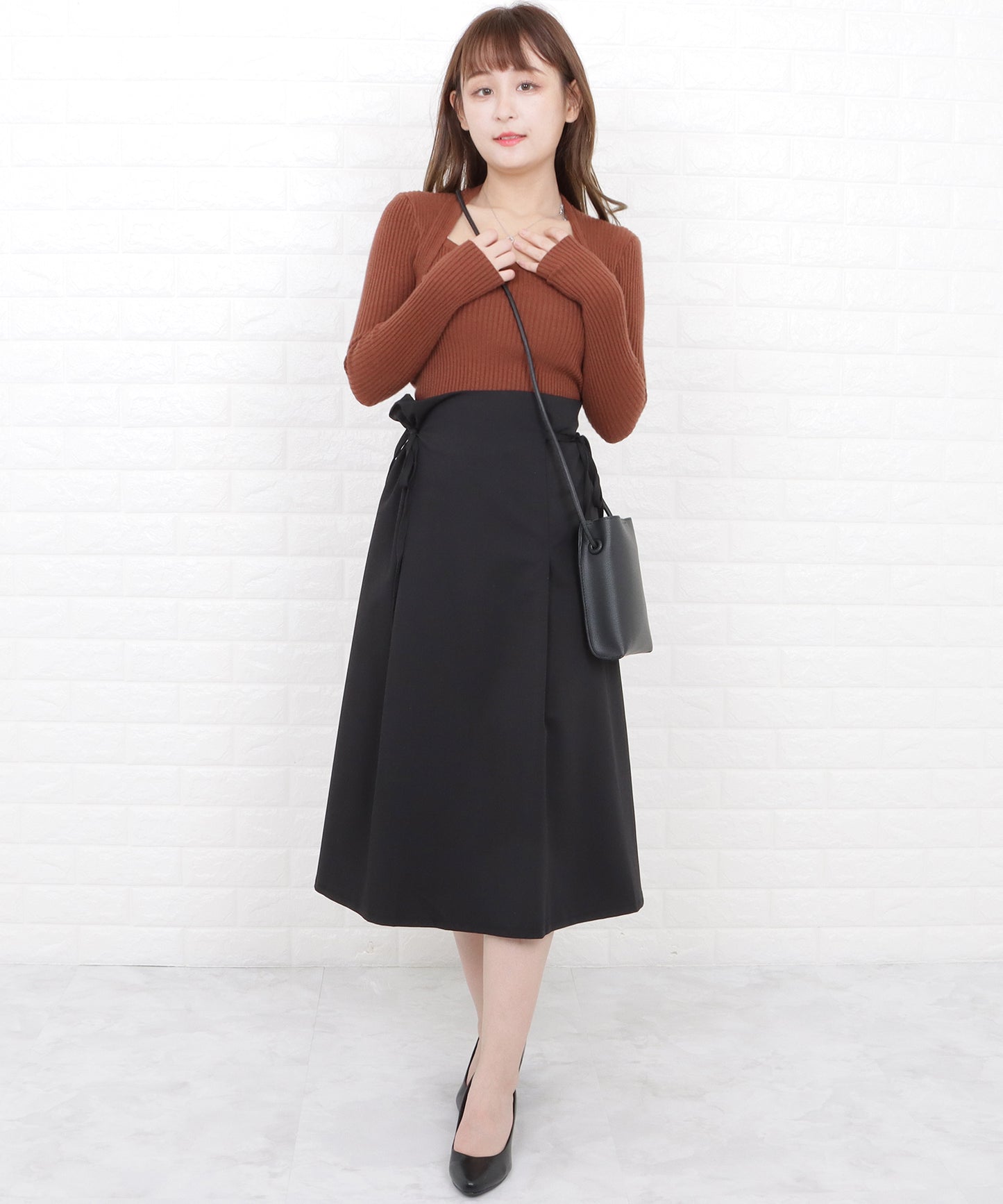 スクエアミニショルダーバッグ