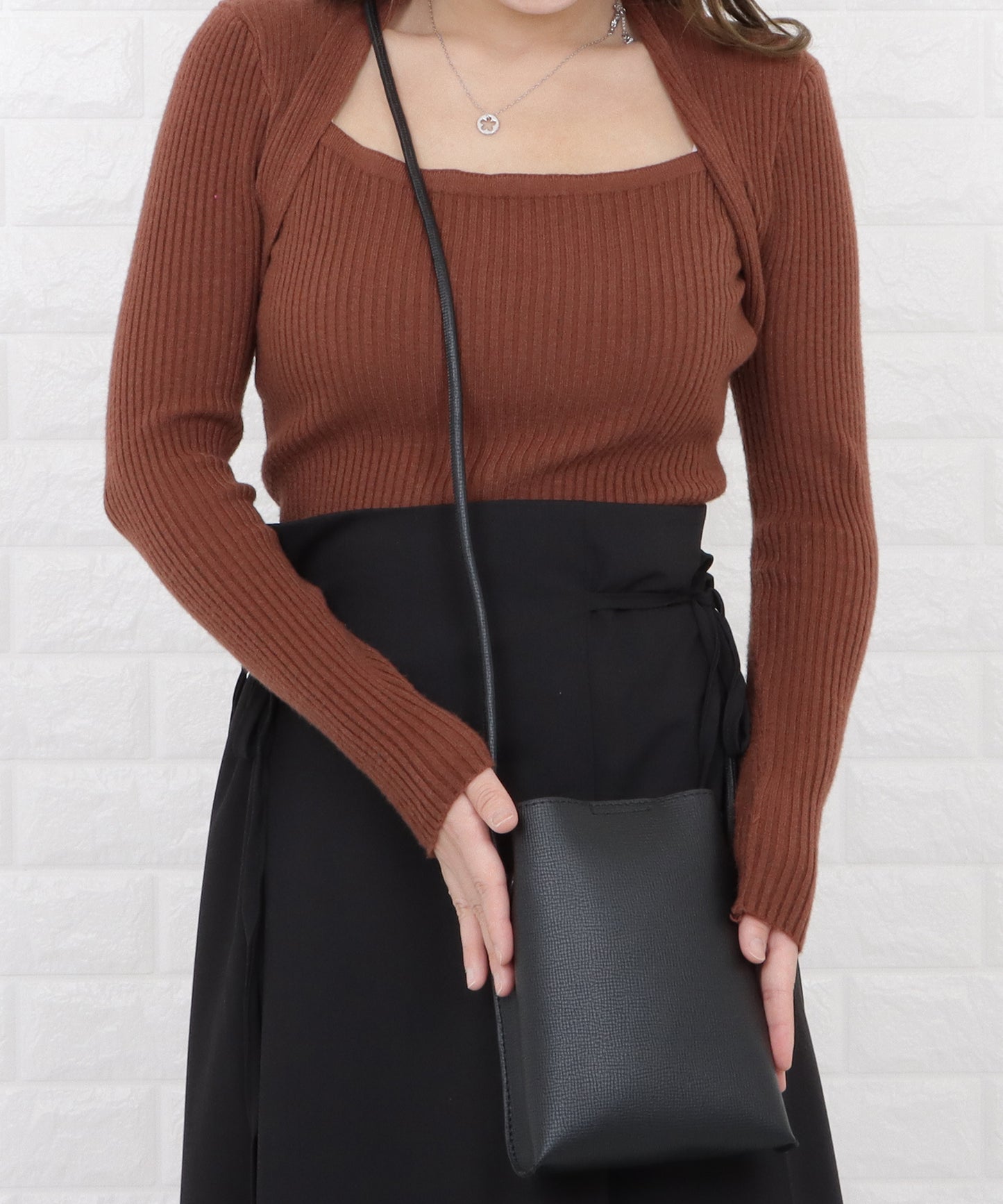 スクエアミニショルダーバッグ