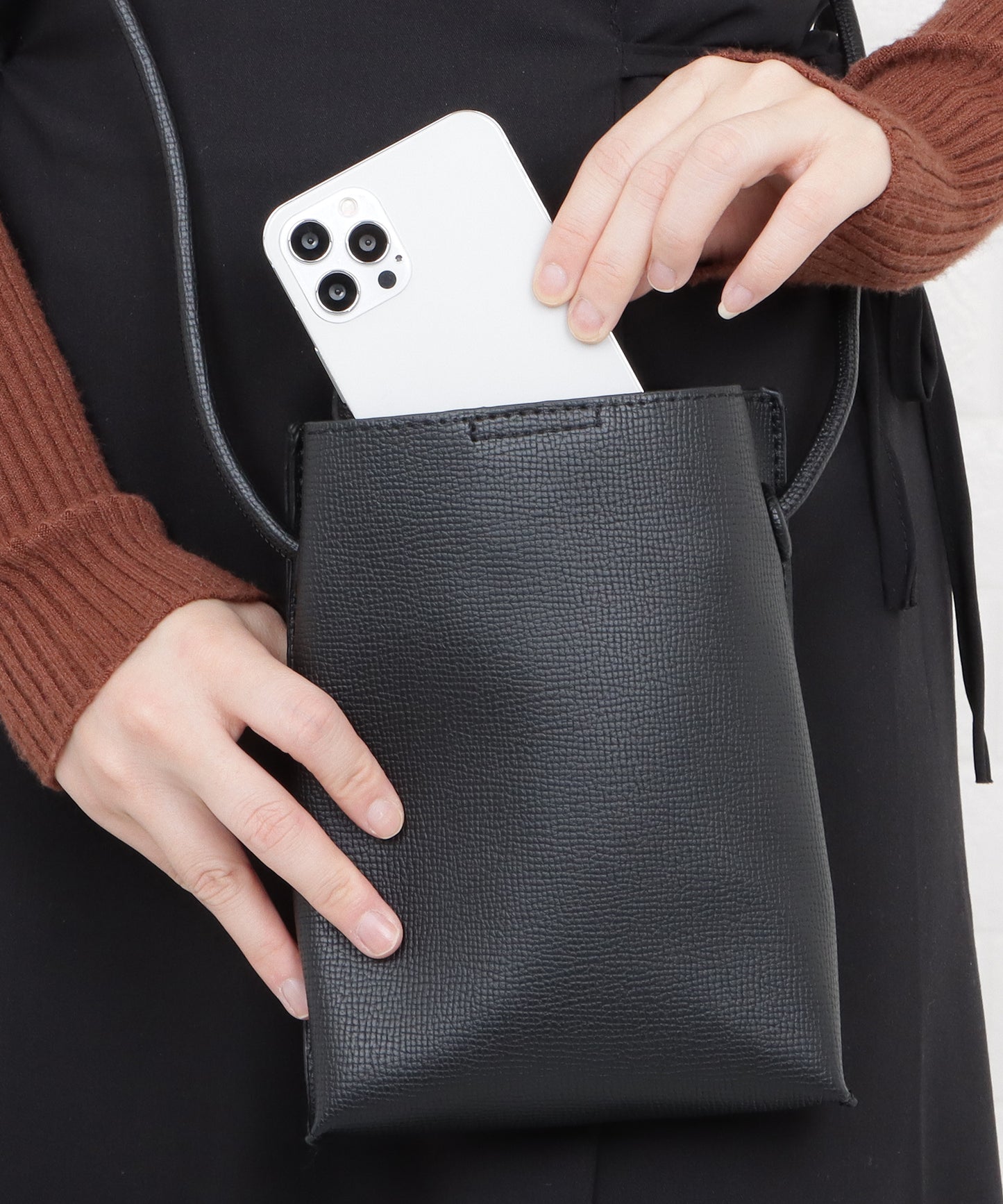 スクエアミニショルダーバッグ