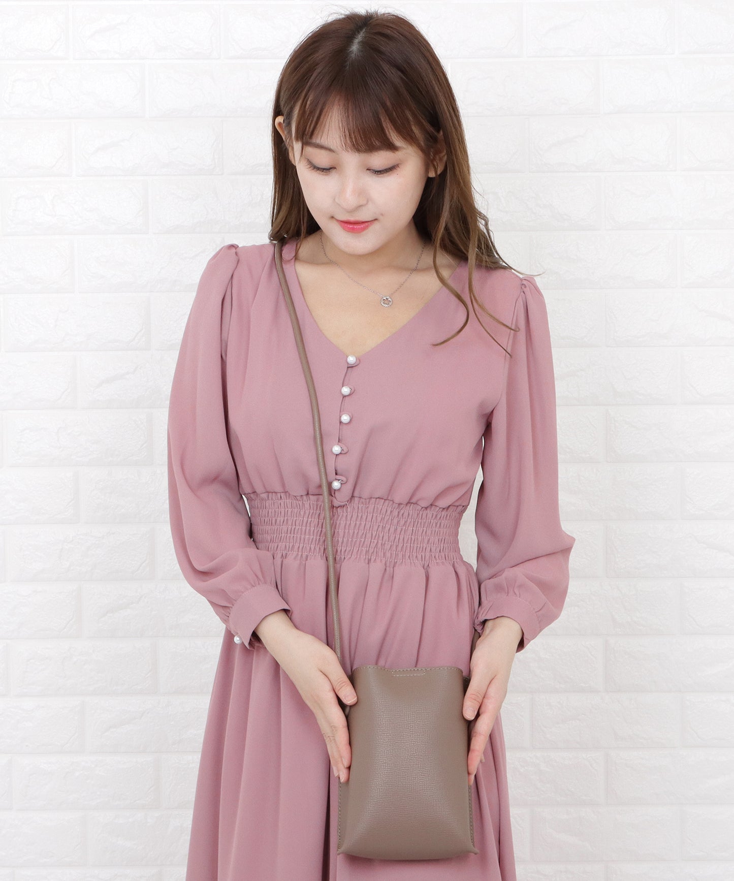 スクエアミニショルダーバッグ