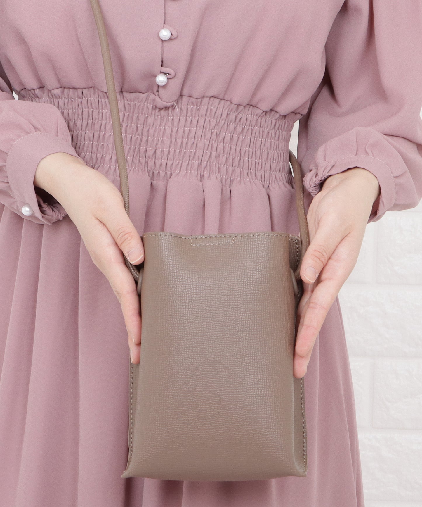 スクエアミニショルダーバッグ