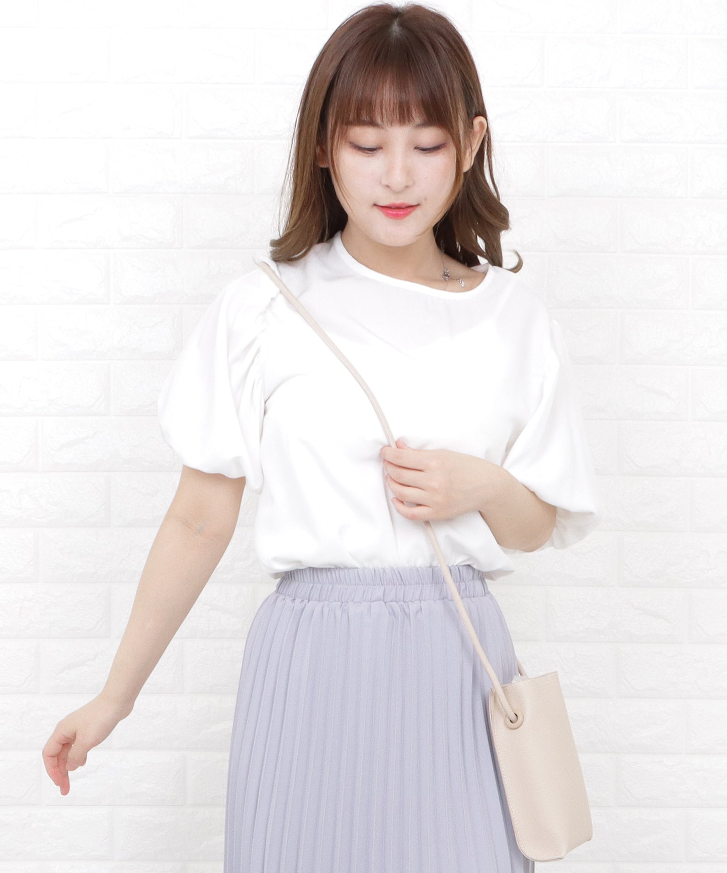 スクエアミニショルダーバッグ