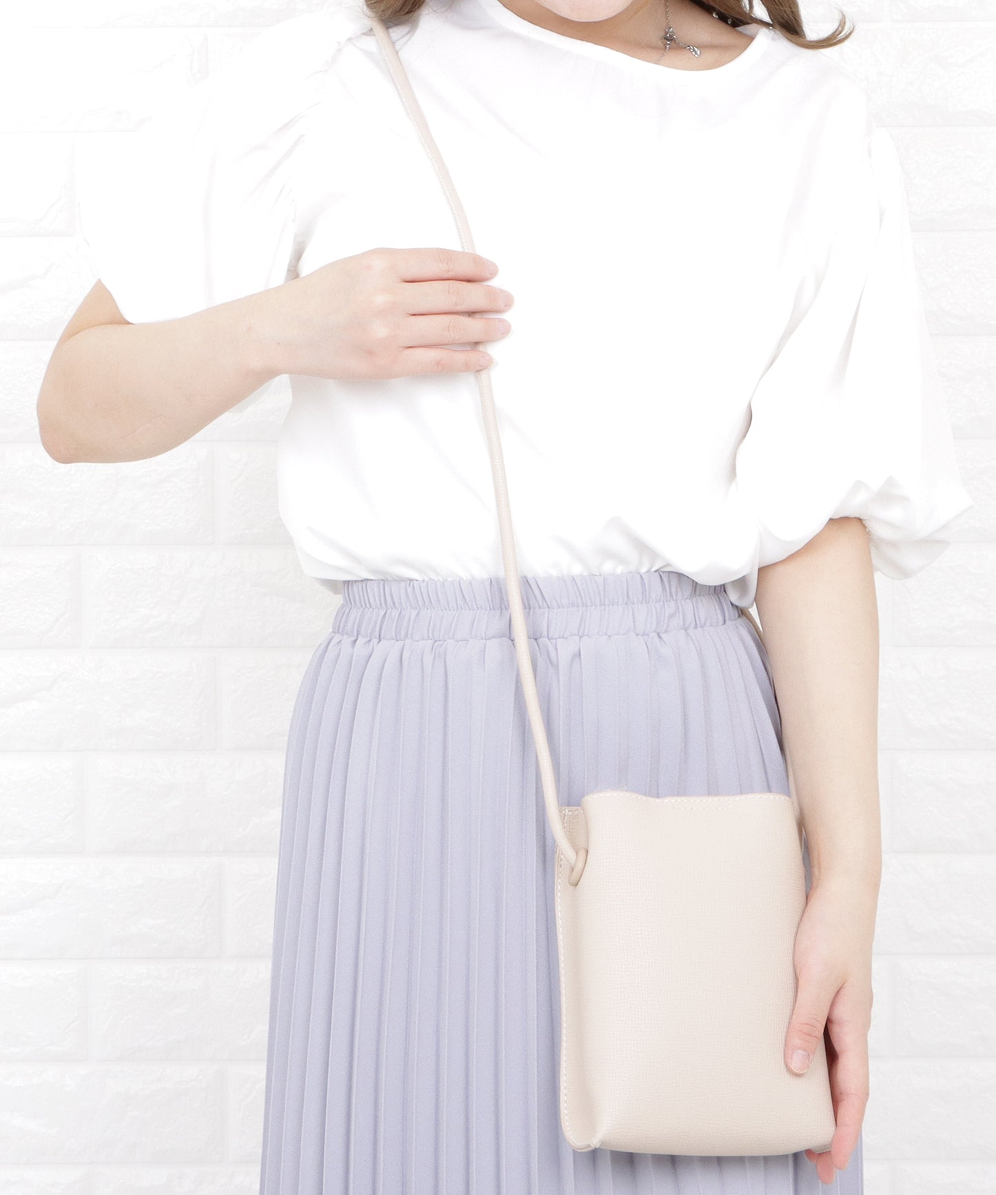 スクエアミニショルダーバッグ