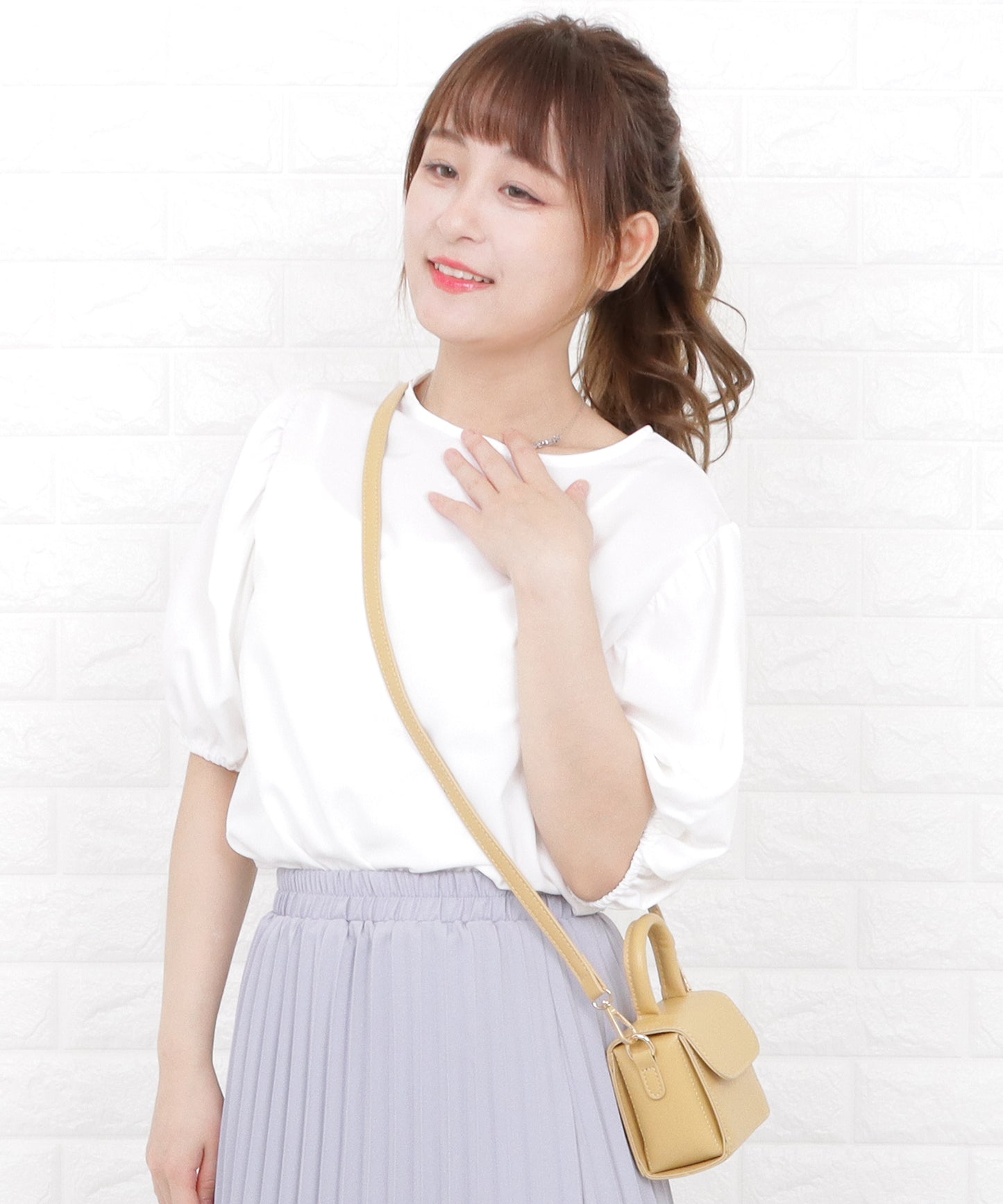 2wayミニマルショルダーバッグ