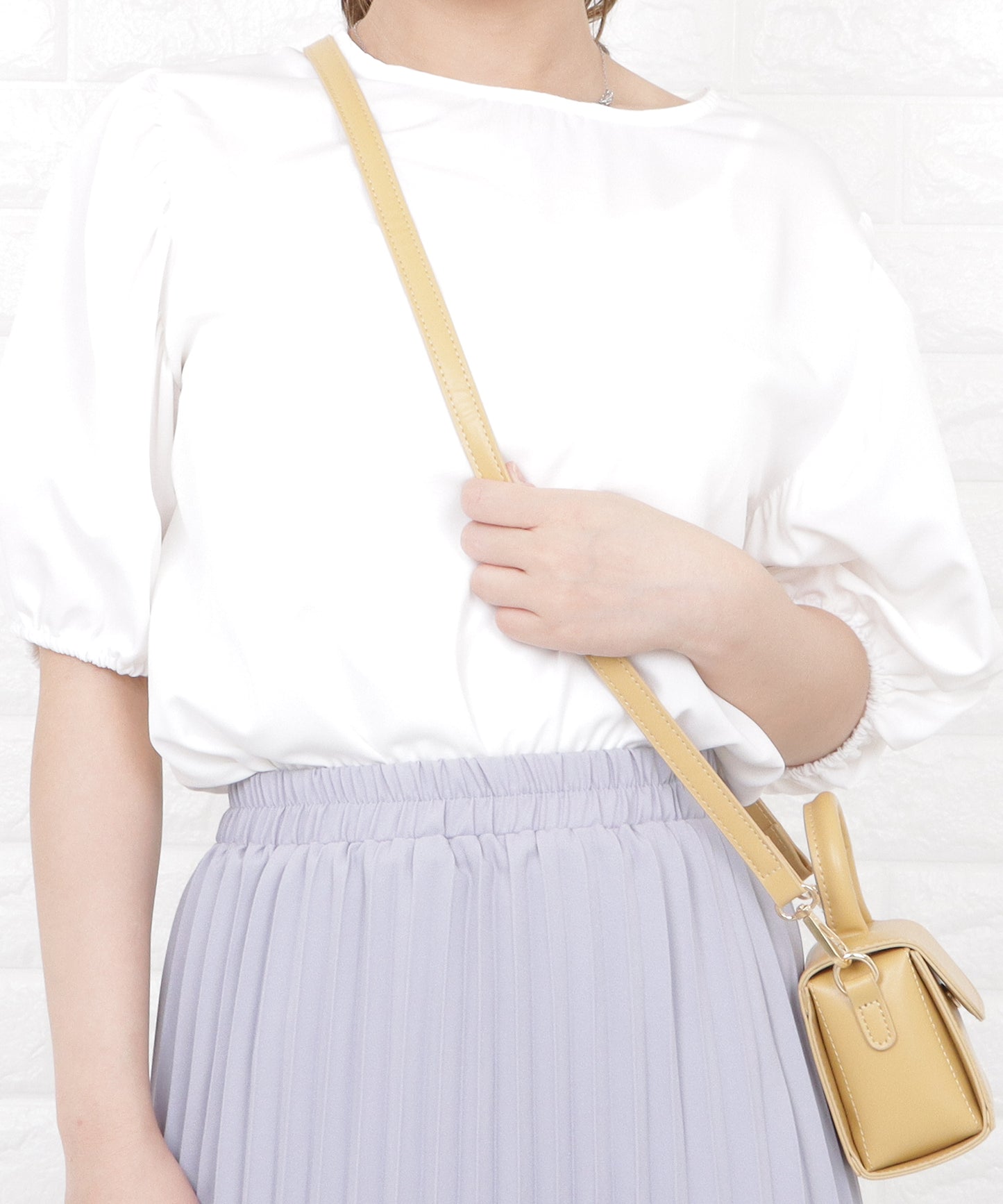 2wayミニマルショルダーバッグ