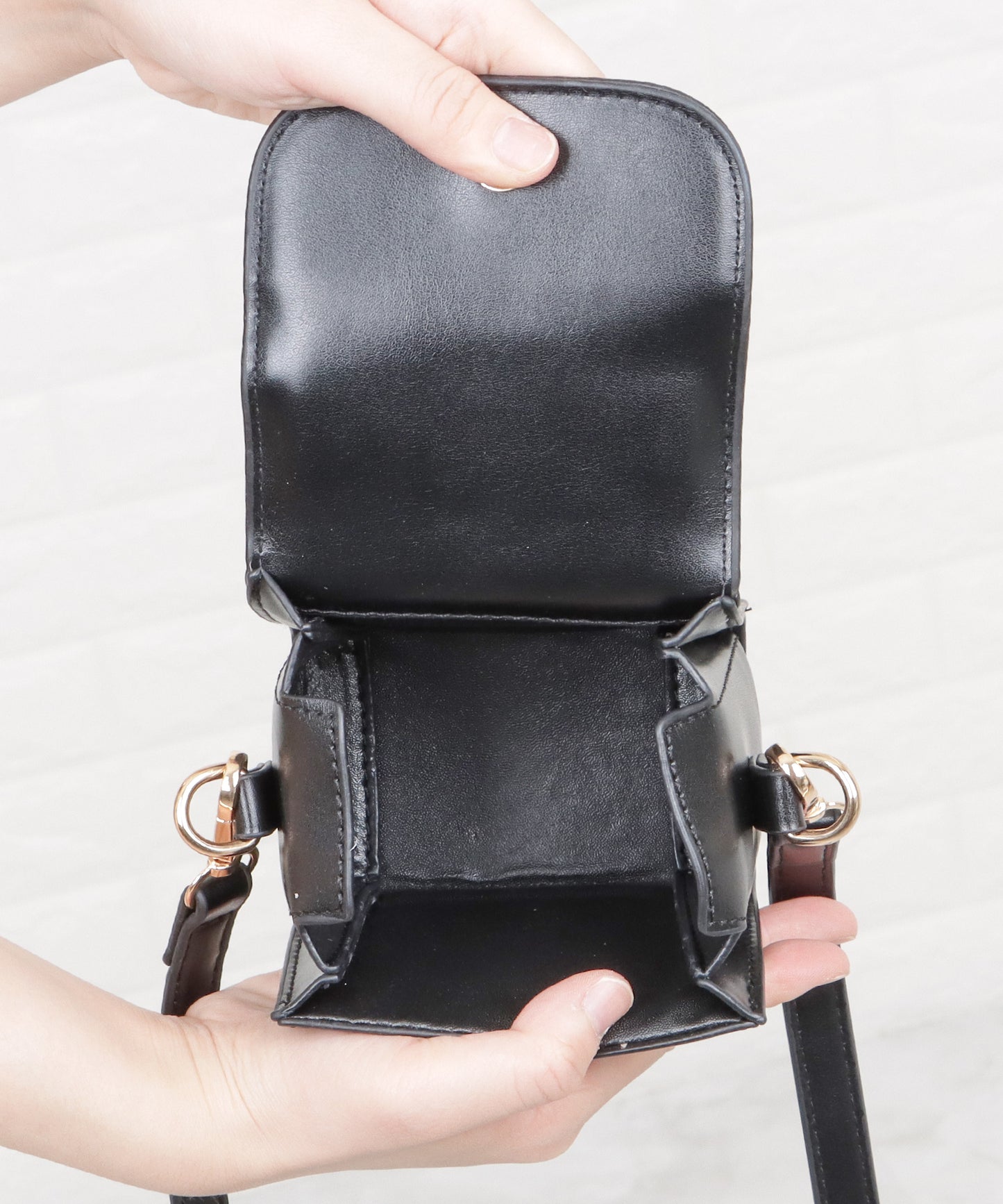 2wayミニマルショルダーバッグ