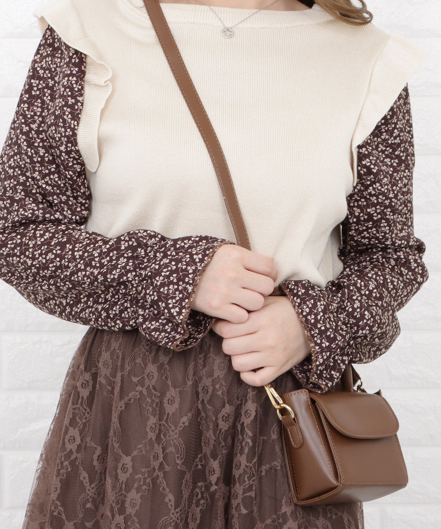 2wayミニマルショルダーバッグ