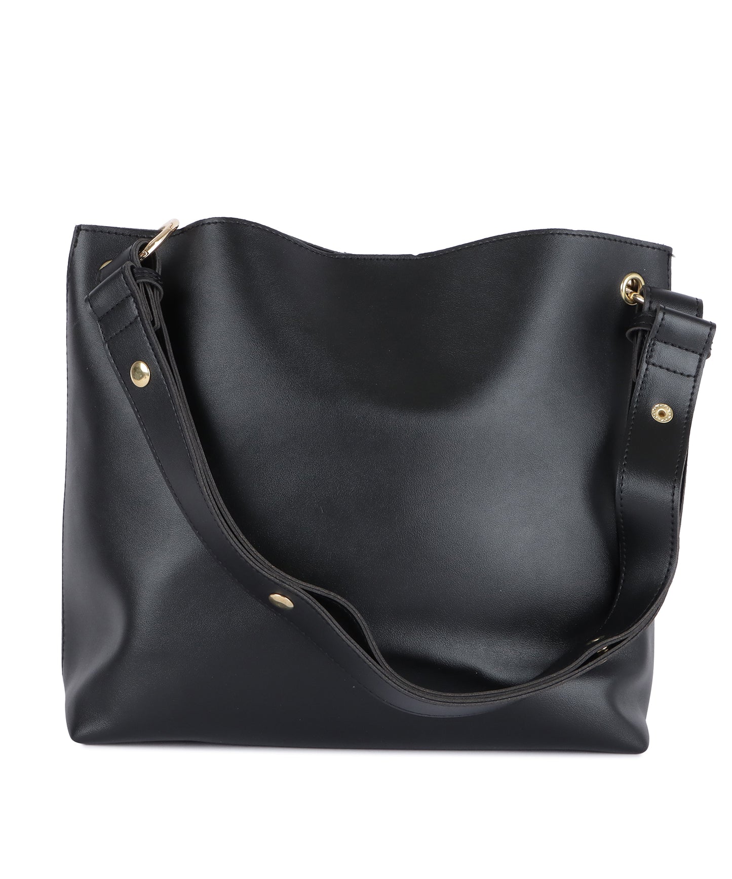 大容量 ポーチ付きショルダーバッグ