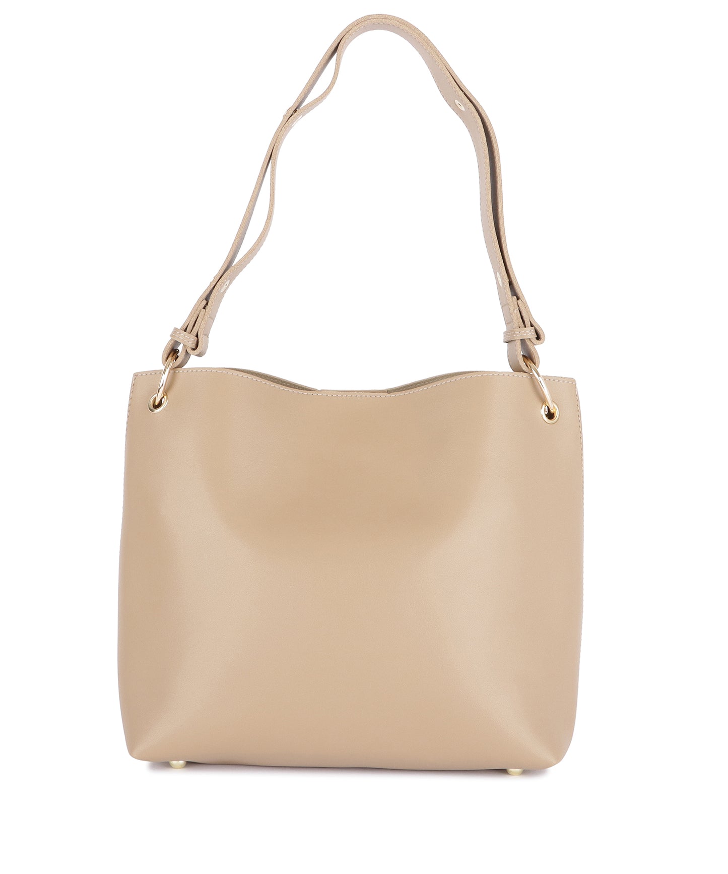 大容量 ポーチ付きショルダーバッグ