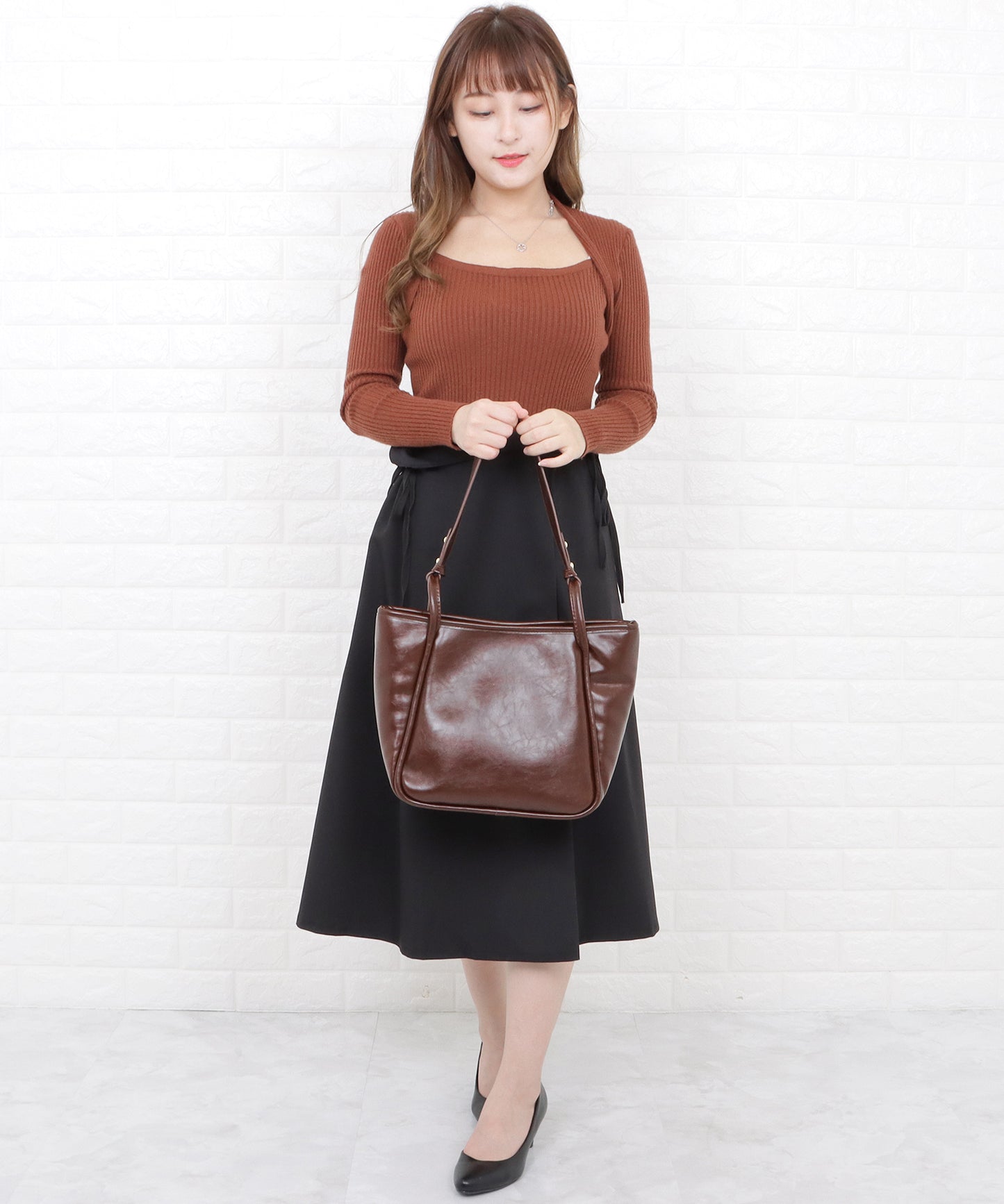 ワンハンドルショルダーバッグ