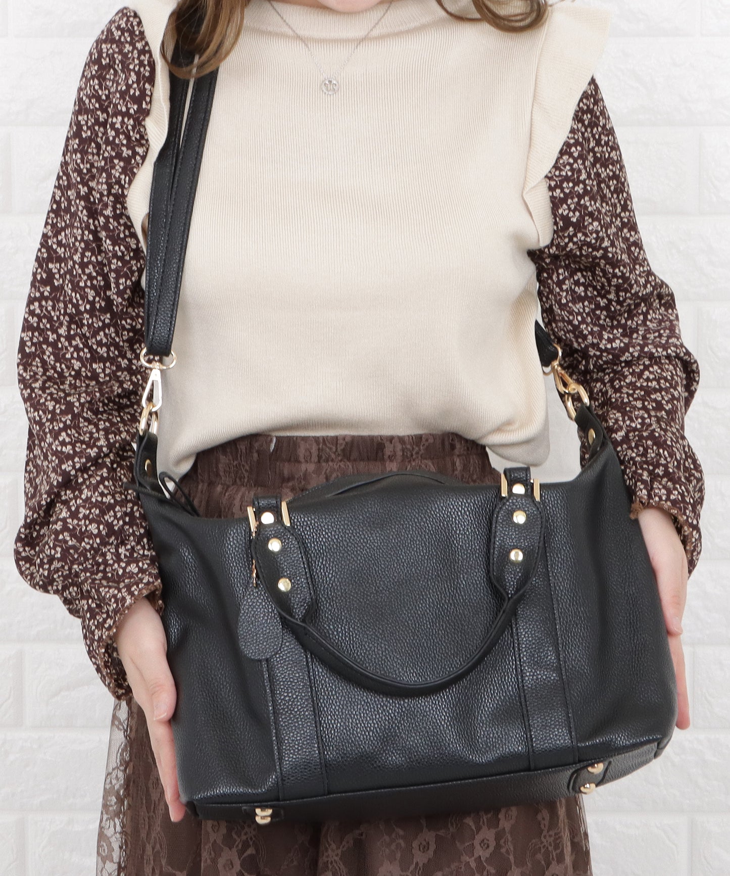 大容量 2wayボストンバッグ