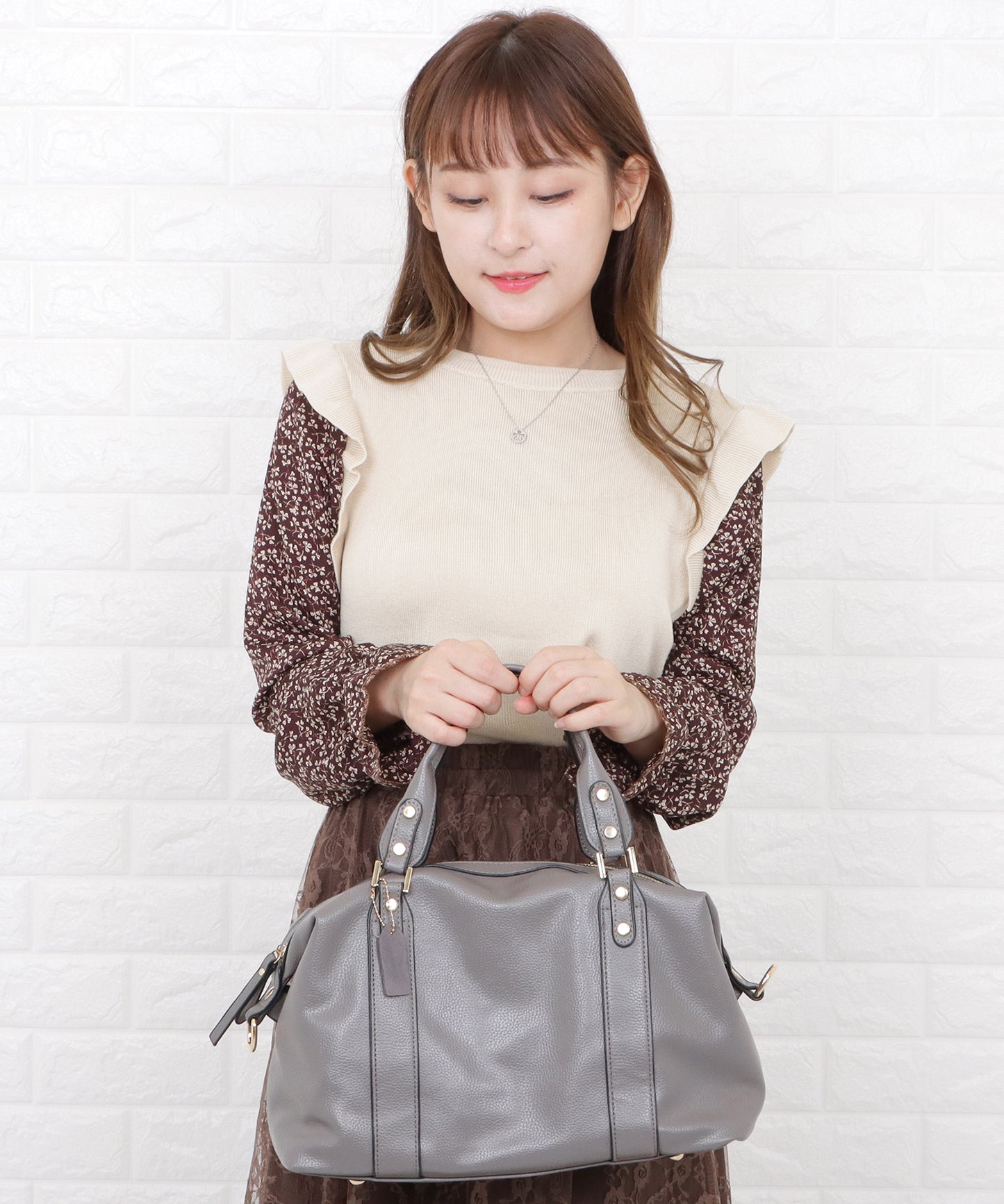 大容量 2wayボストンバッグ