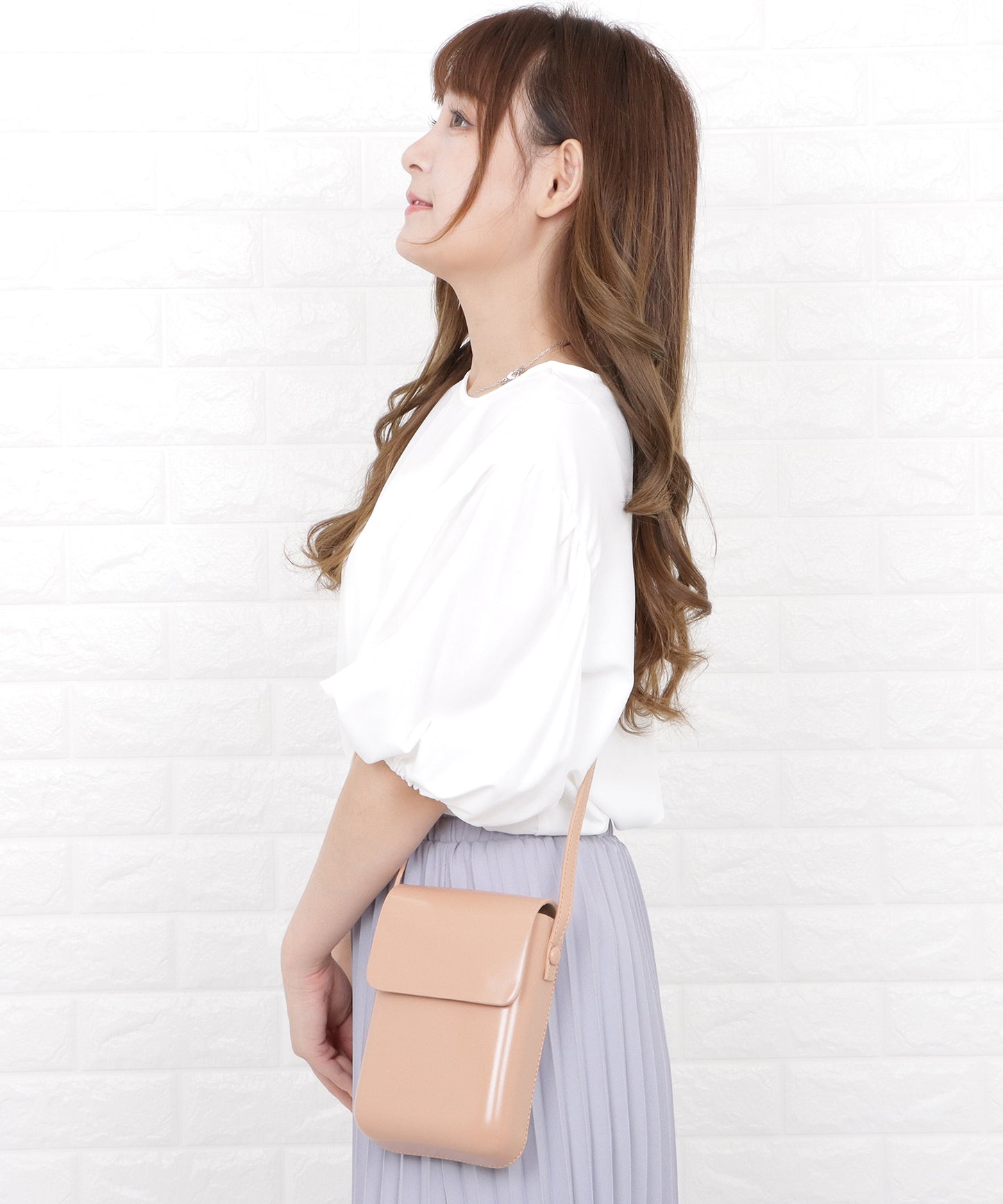 縦型ミニショルダーバッグ