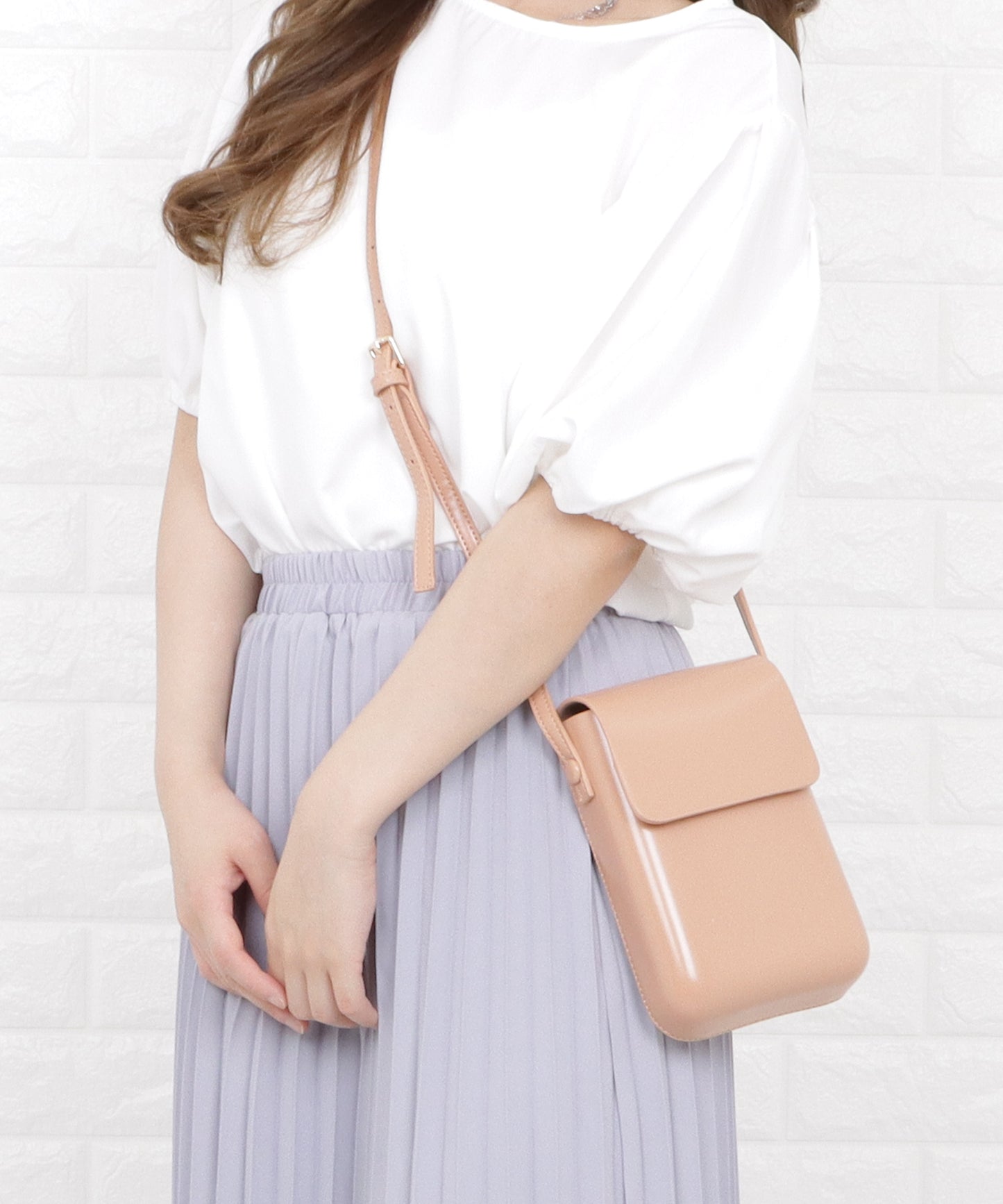 縦型ミニショルダーバッグ