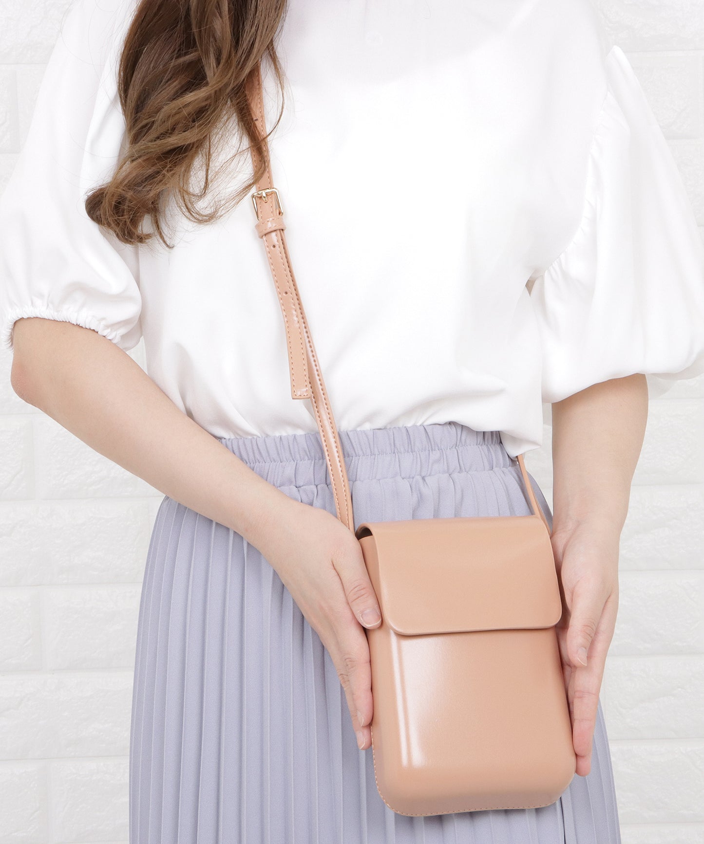 縦型ミニショルダーバッグ