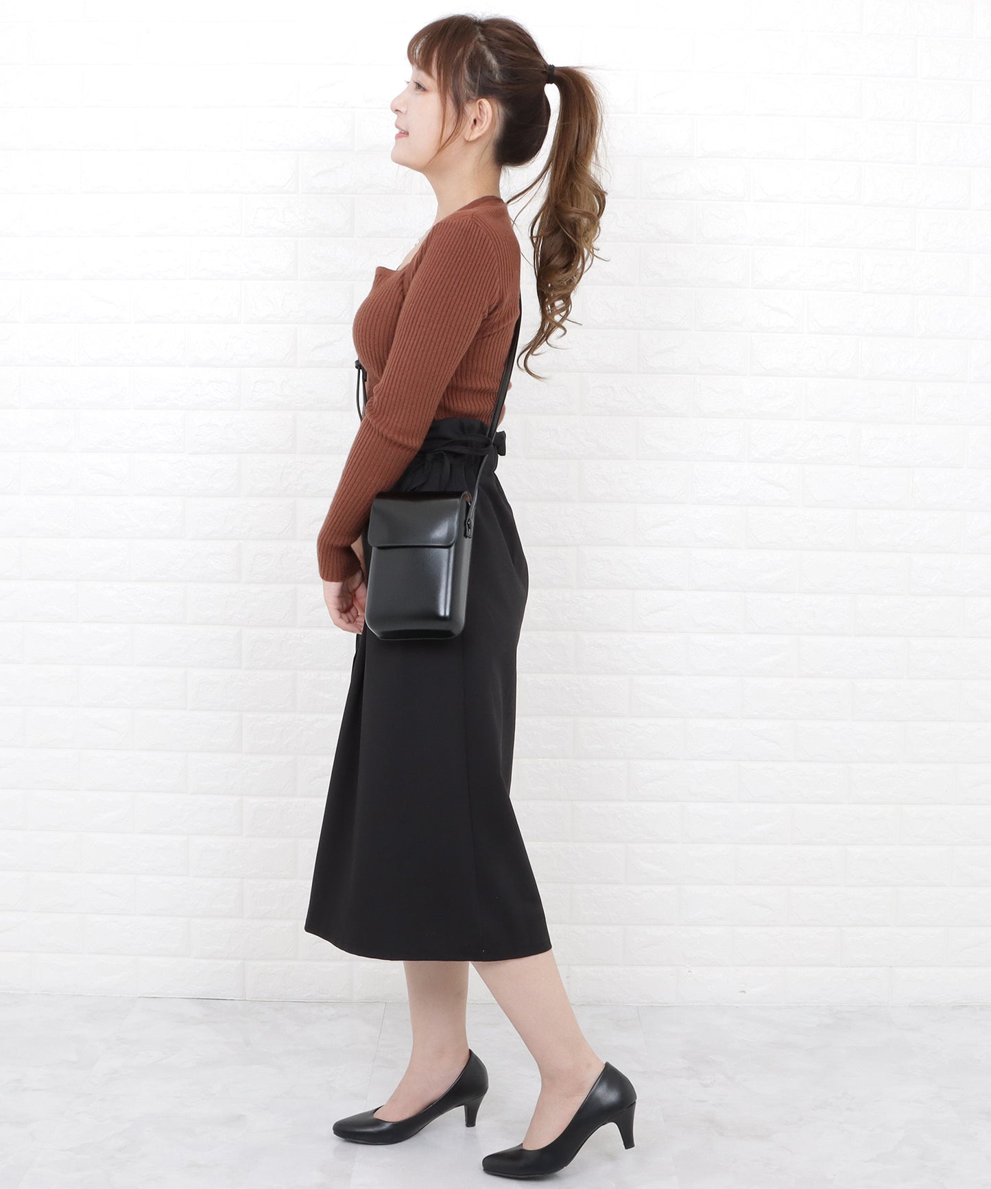 縦型ミニショルダーバッグ