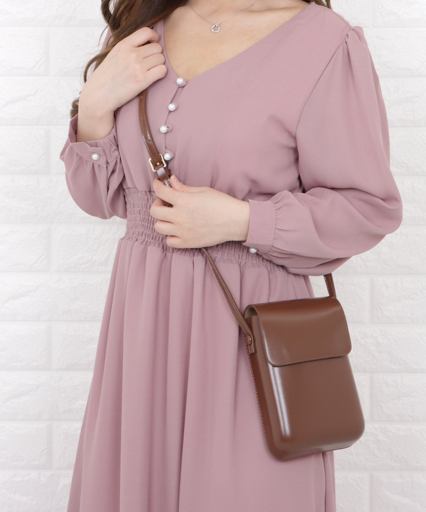 縦型ミニショルダーバッグ