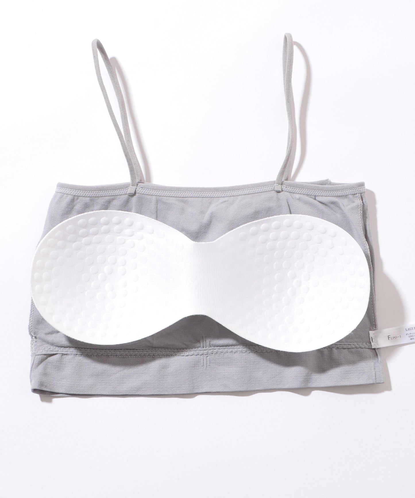 ベーシック カラー リブ ノンワイヤー ブラトップ