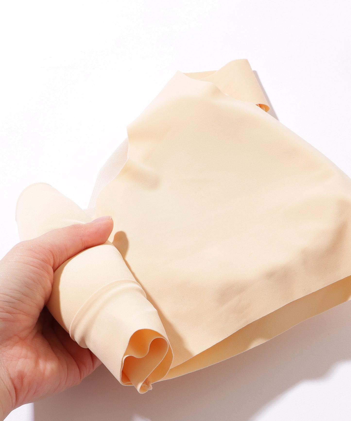 シアー ドッキング 美シルエット ノンワイヤー ハーフトップ