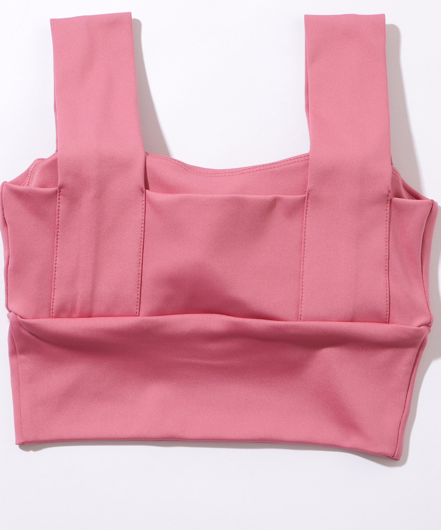 ベーシック カラー スポーツ ハーフトップ ブラ