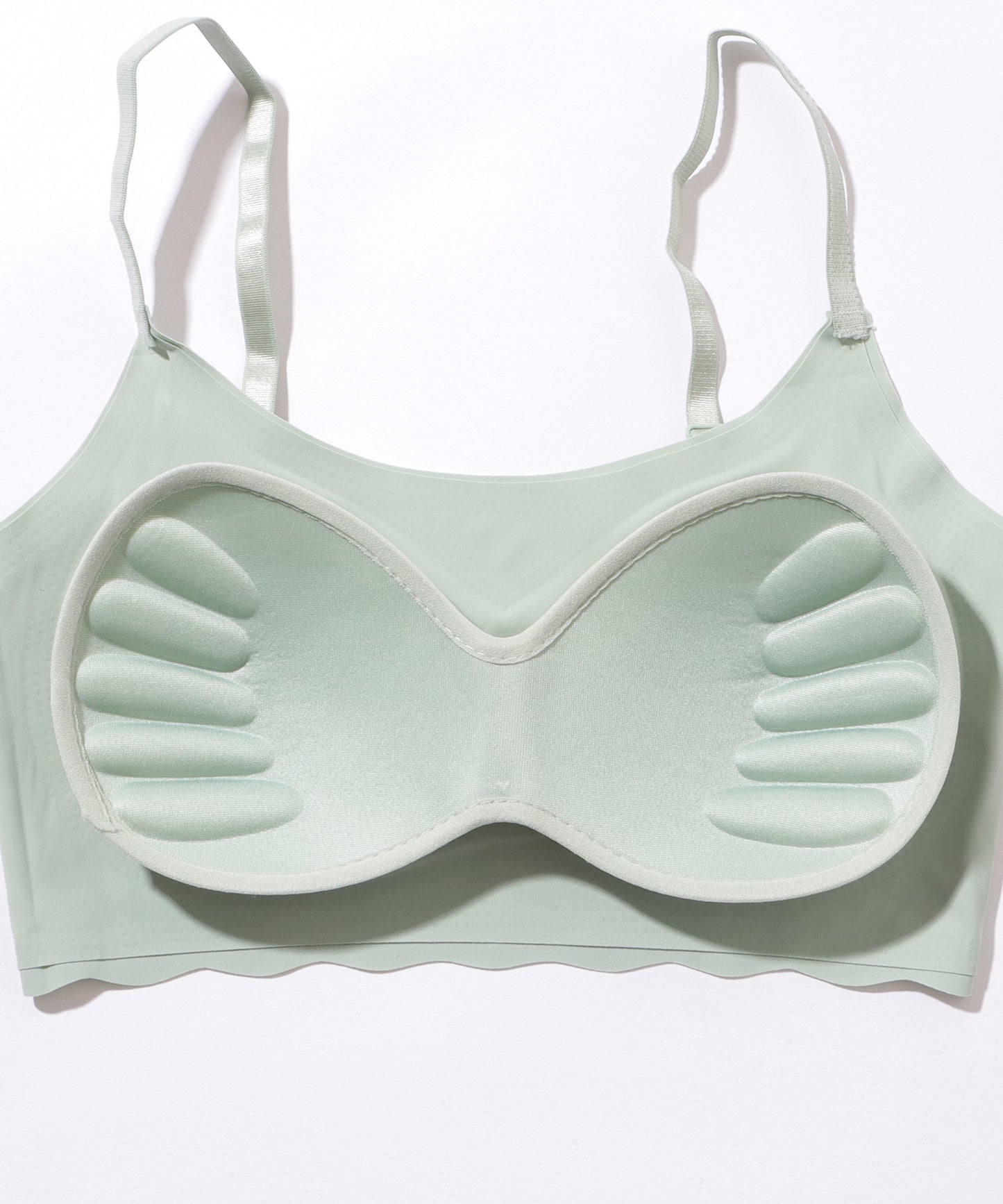 ベーシック ウエーブ ノンワイヤー スポーツ ブラ