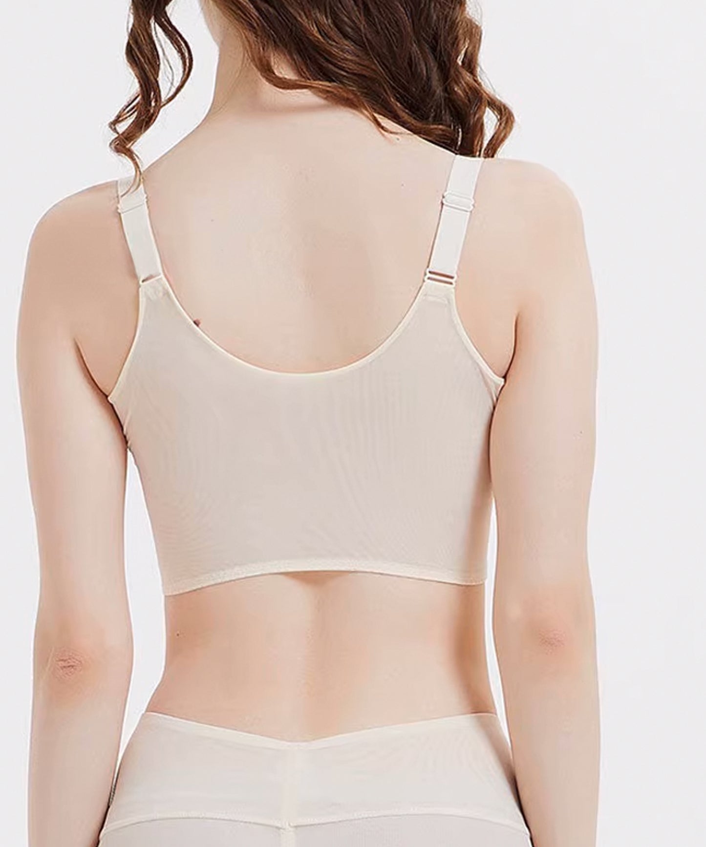 カシュクールデザイン ノンワイヤー ブラ ナイトブラ