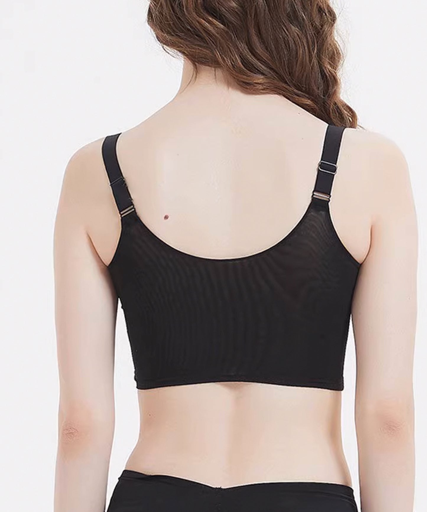 カシュクールデザイン ノンワイヤー ブラ ナイトブラ