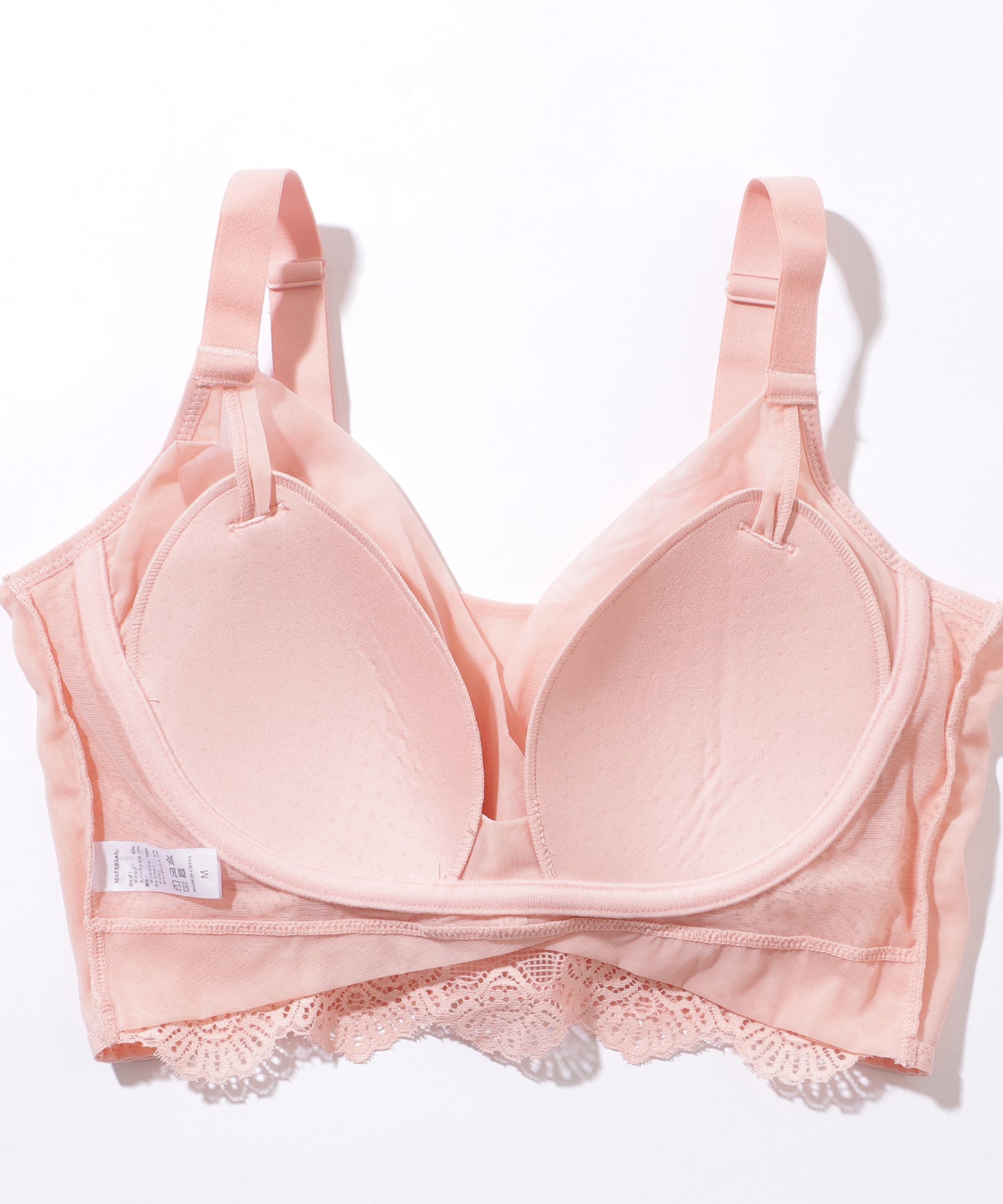 カシュクールデザイン ノンワイヤー ブラ ナイトブラ