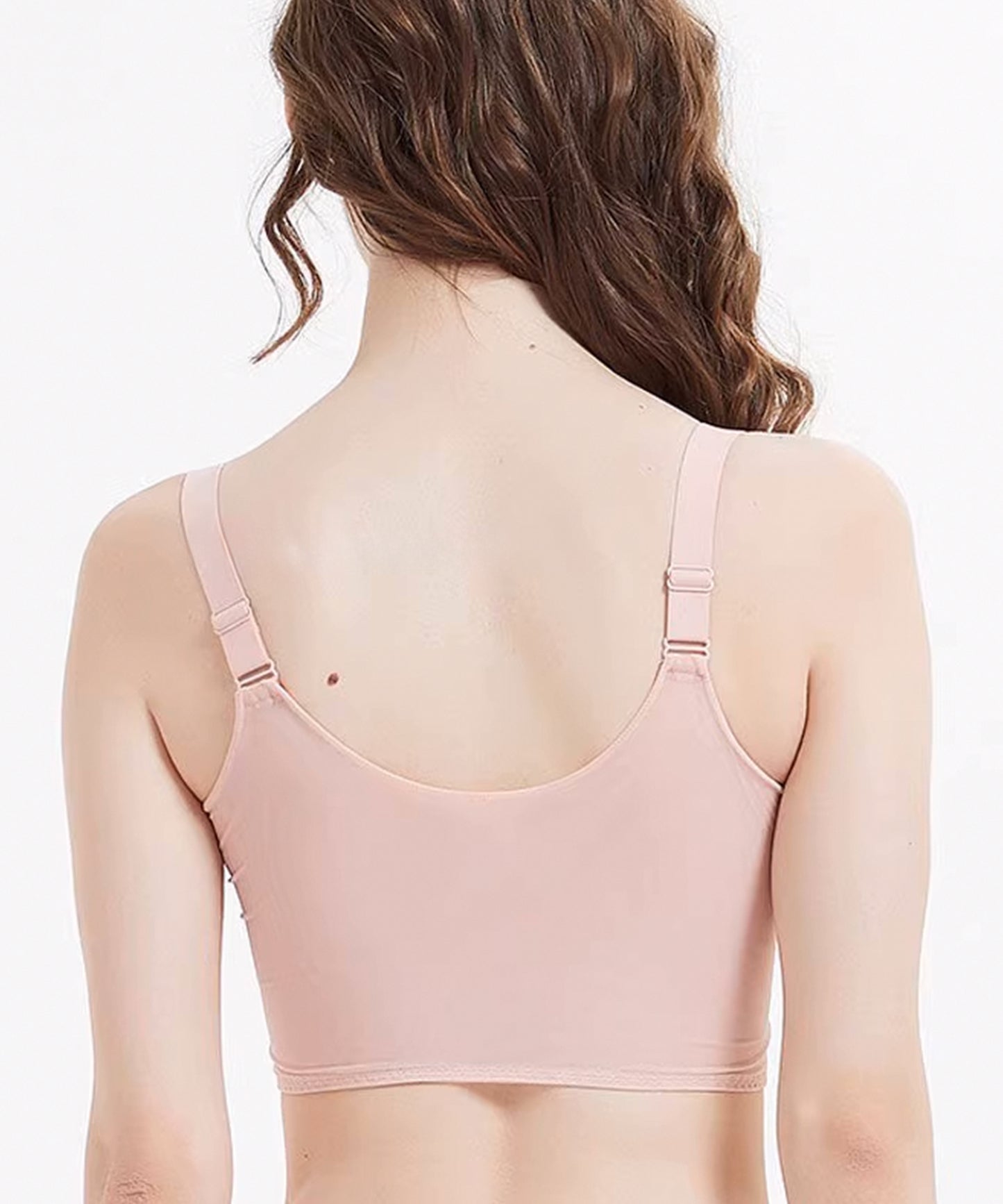 カシュクールデザイン ノンワイヤー ブラ ナイトブラ