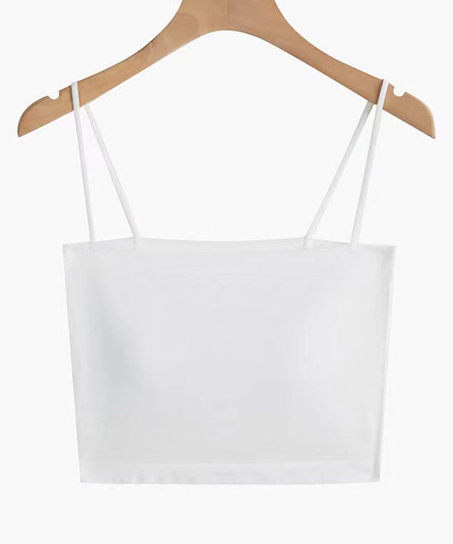 ソリッドカラー ベーシック カップ付き キャミソール ナイトブラ