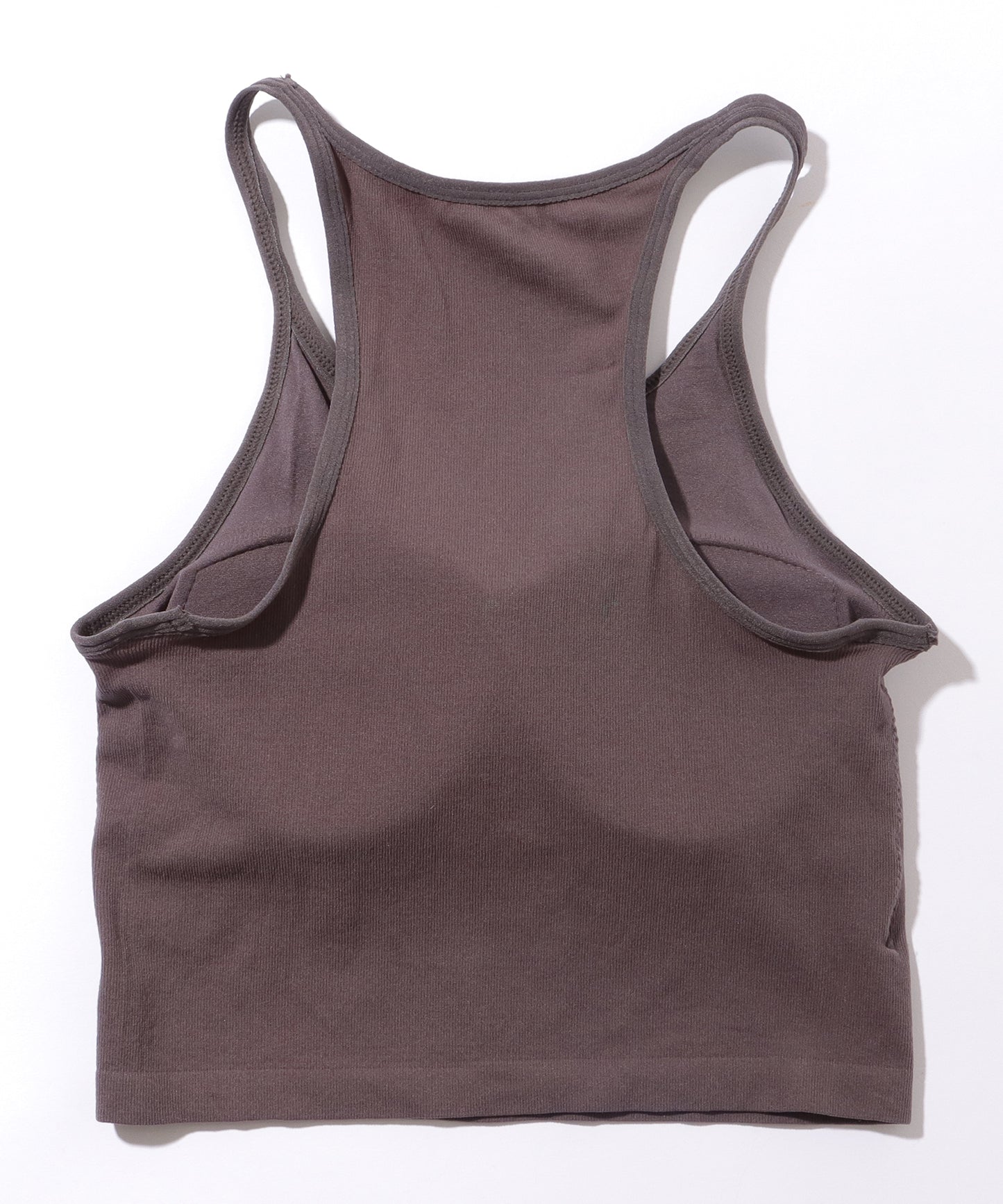 チェーン タグ カップ付き クロップド タンクトップ