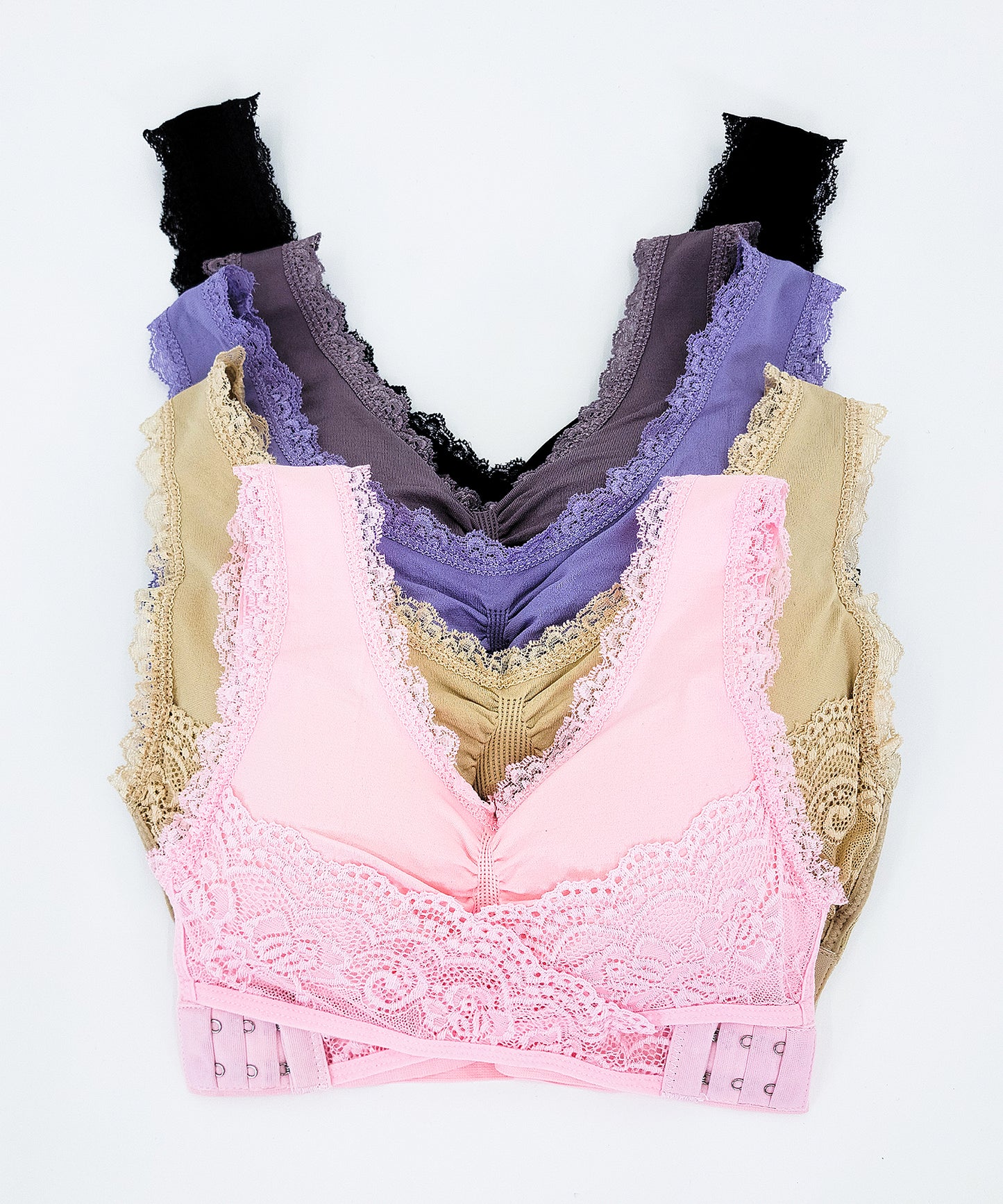 フロントクロスサイドホックブラ