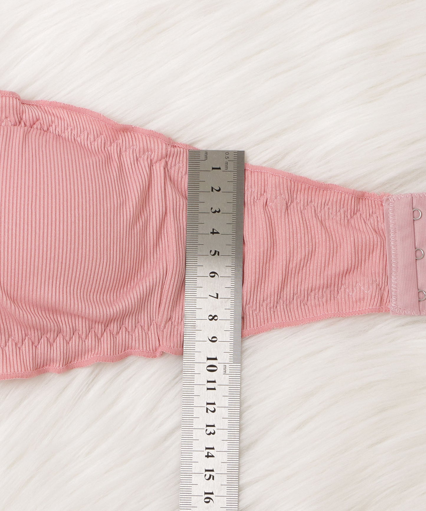 ノンワイヤーリブチューブブラ