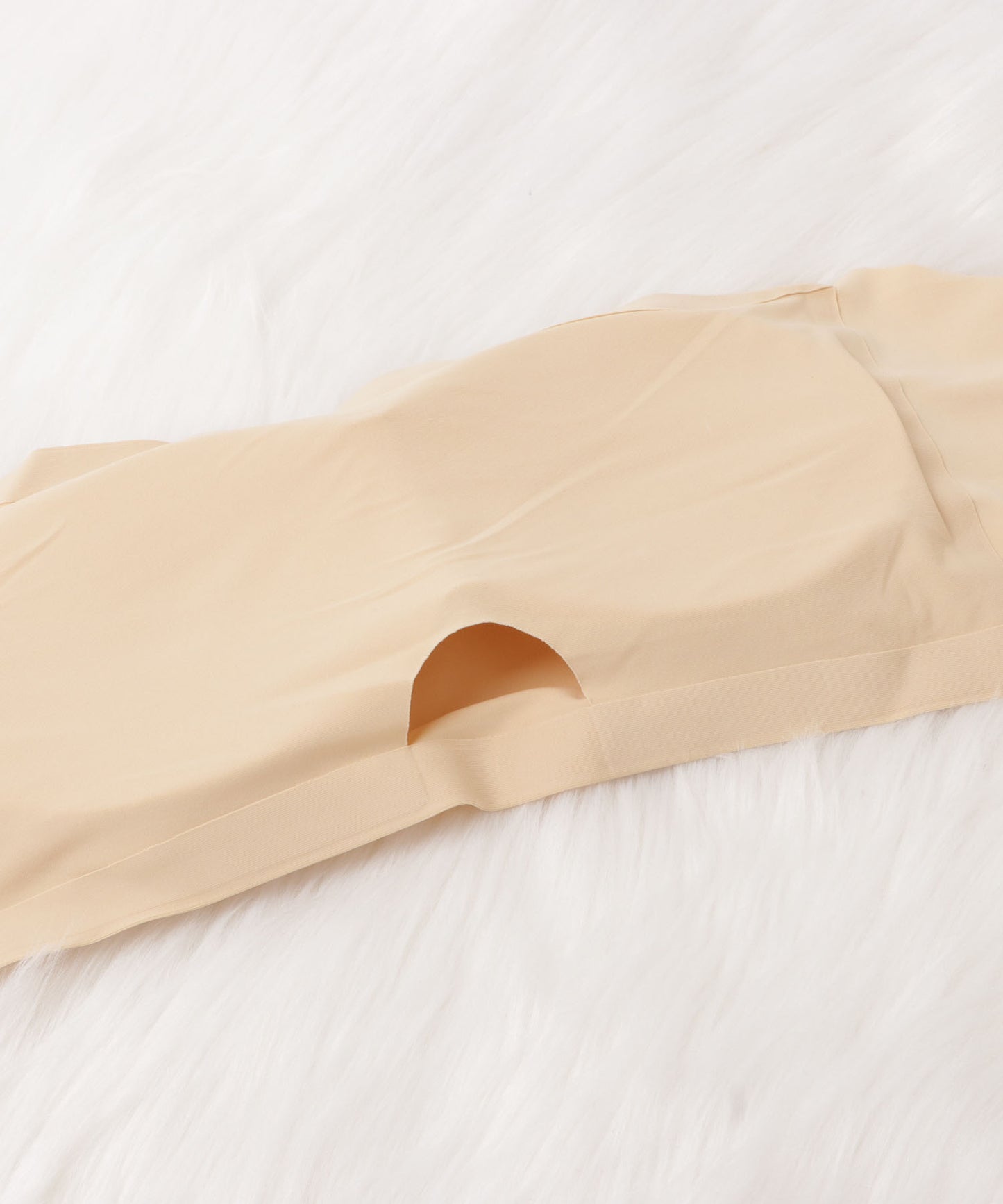 シームレスチューブトップブラ