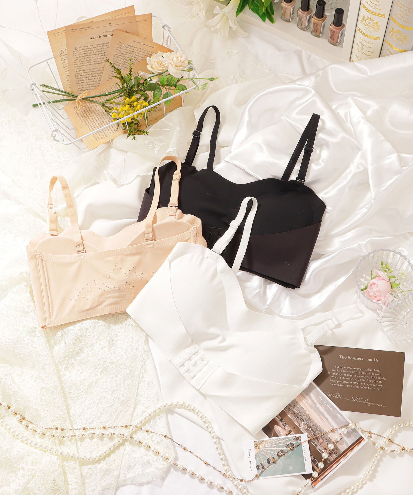 2wayシームレスモールドカップブラ