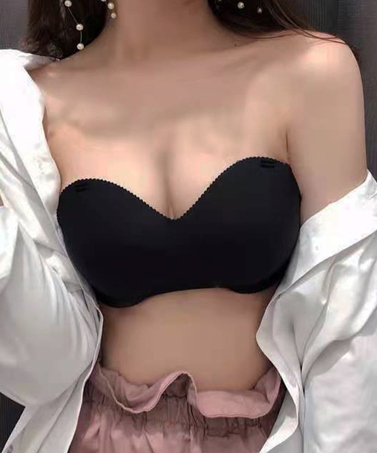 モールドカップシームレスブラ