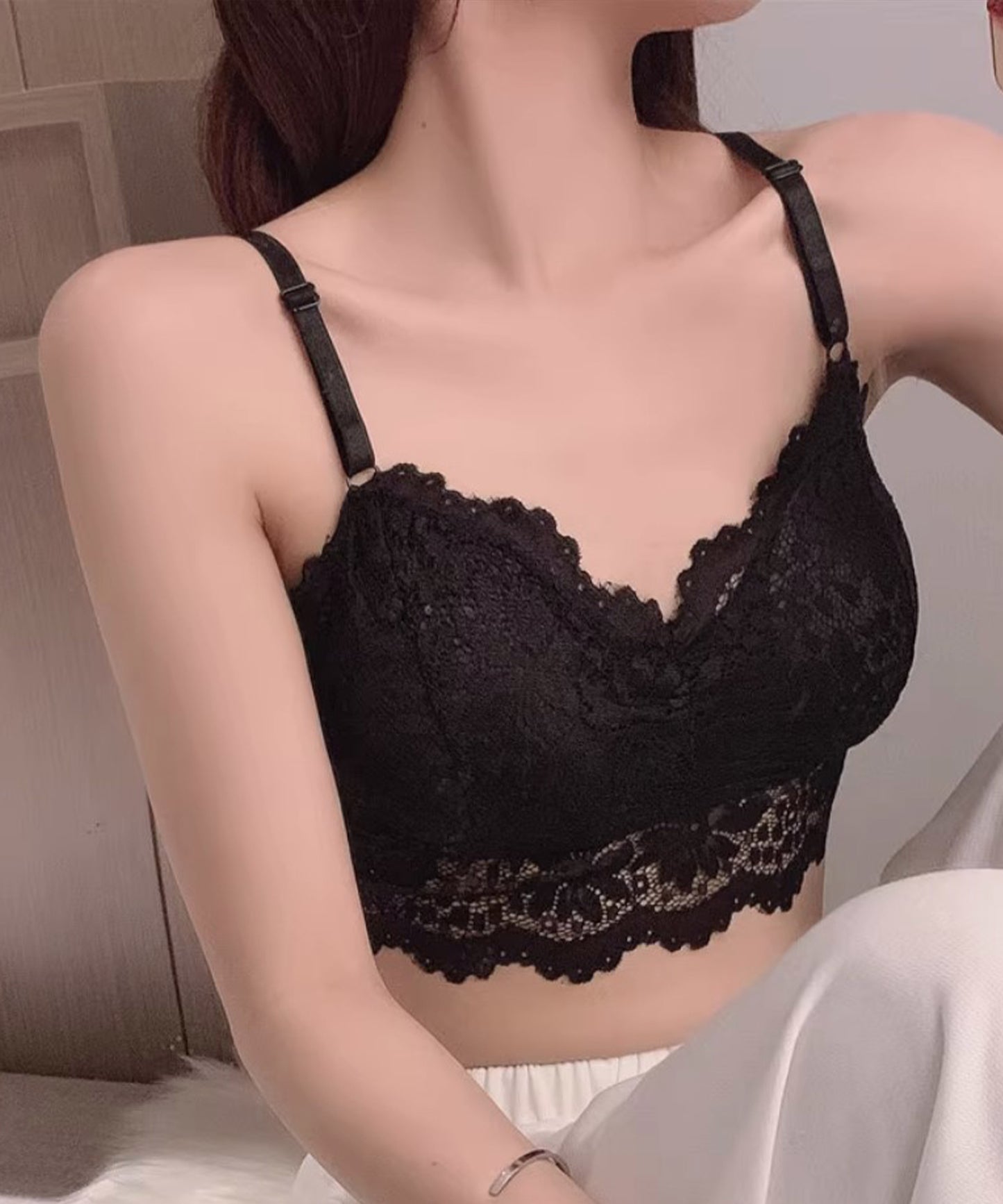 フラワーレースカップ付きインナー