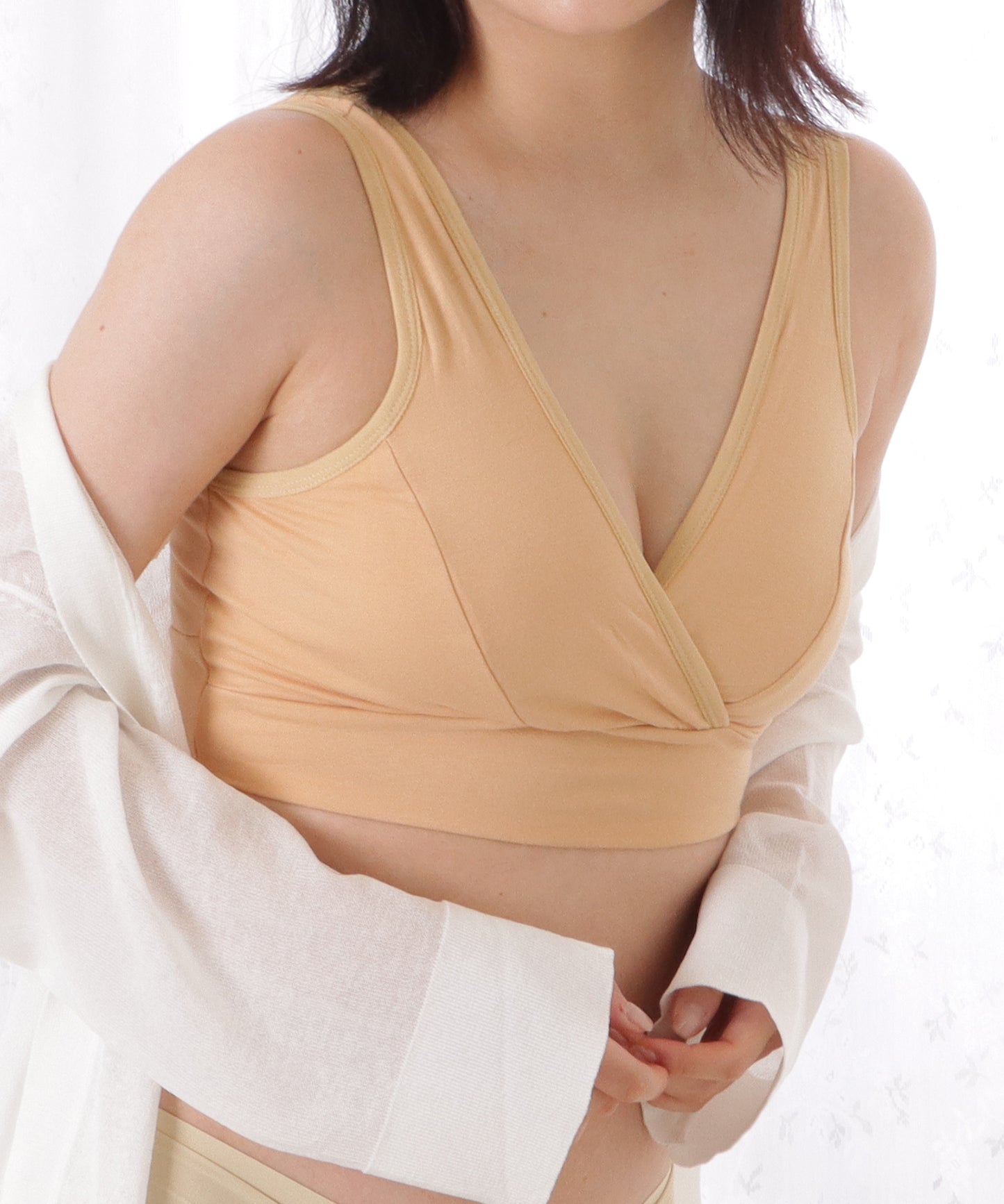 シンプルマタニティクロスブラ