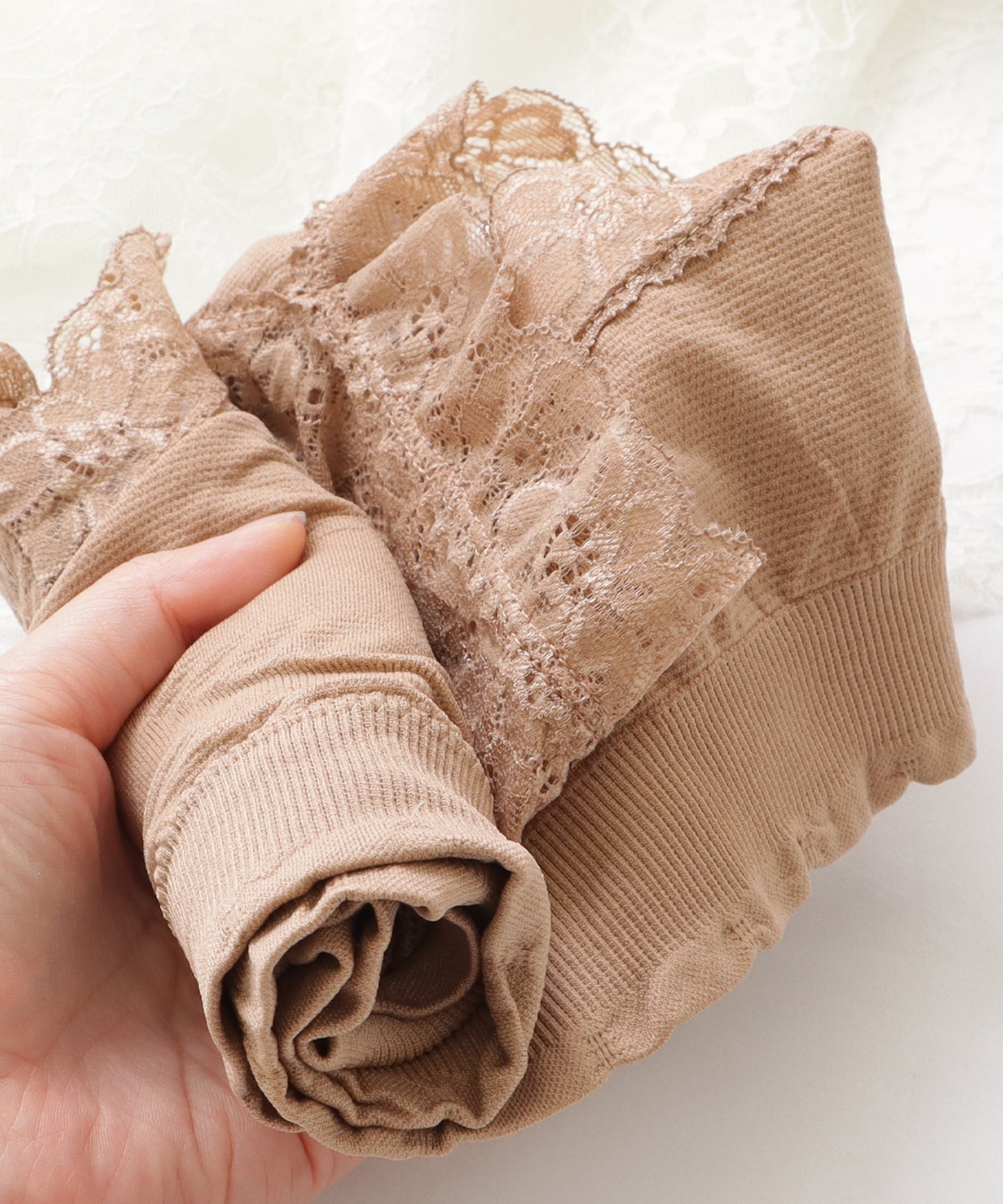 Vネックレーシィコンフォートブラ